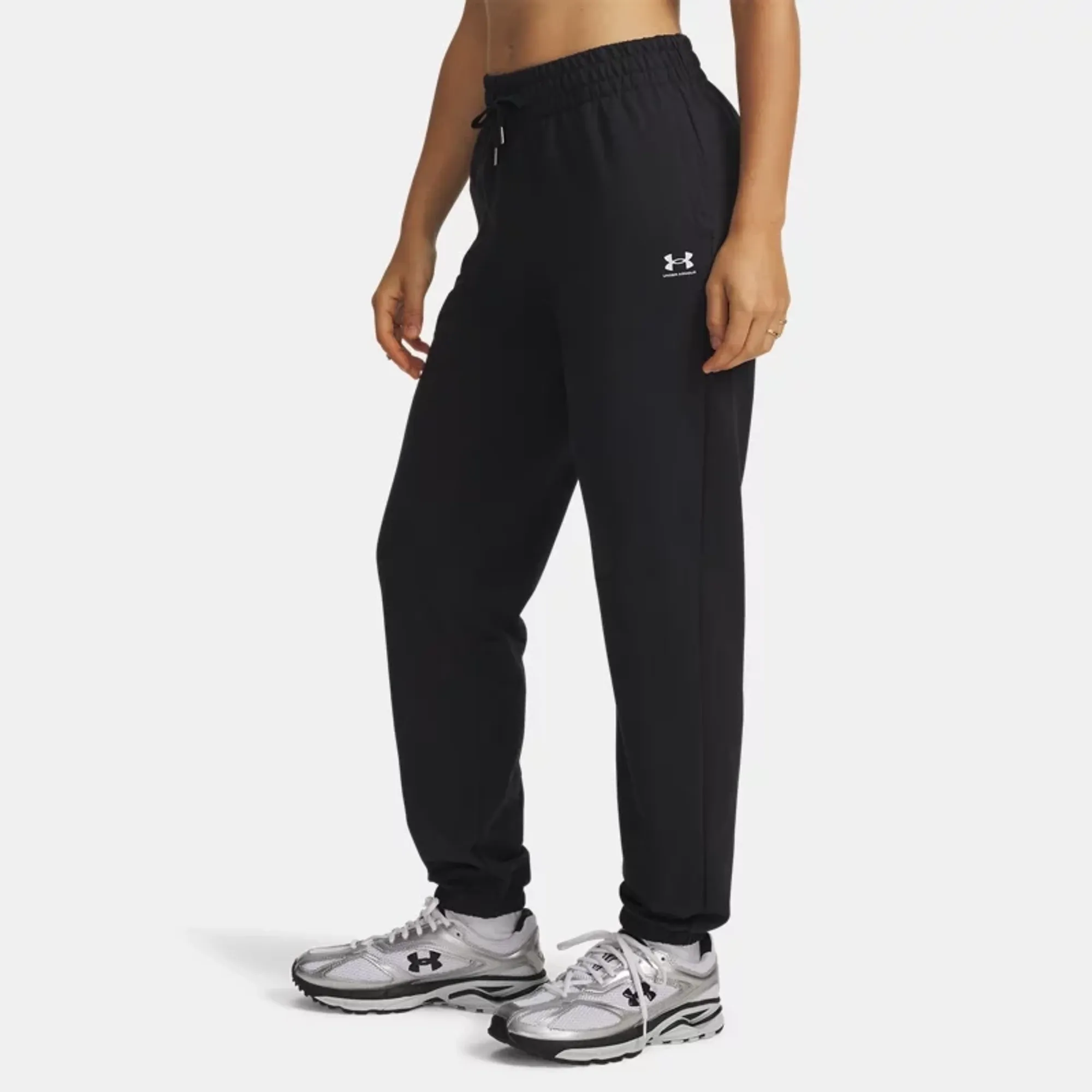 Under Armour  Sport Terry Women's Joggers Black / White L