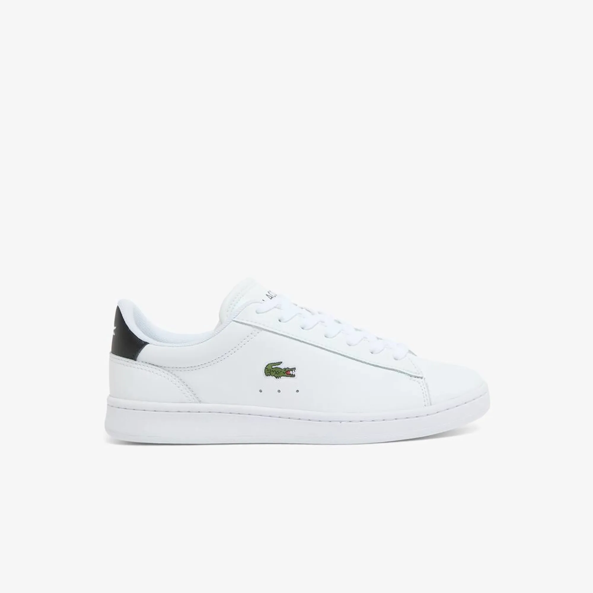 Lacoste Women's Carnaby Set Leather Sneakers - White & Black