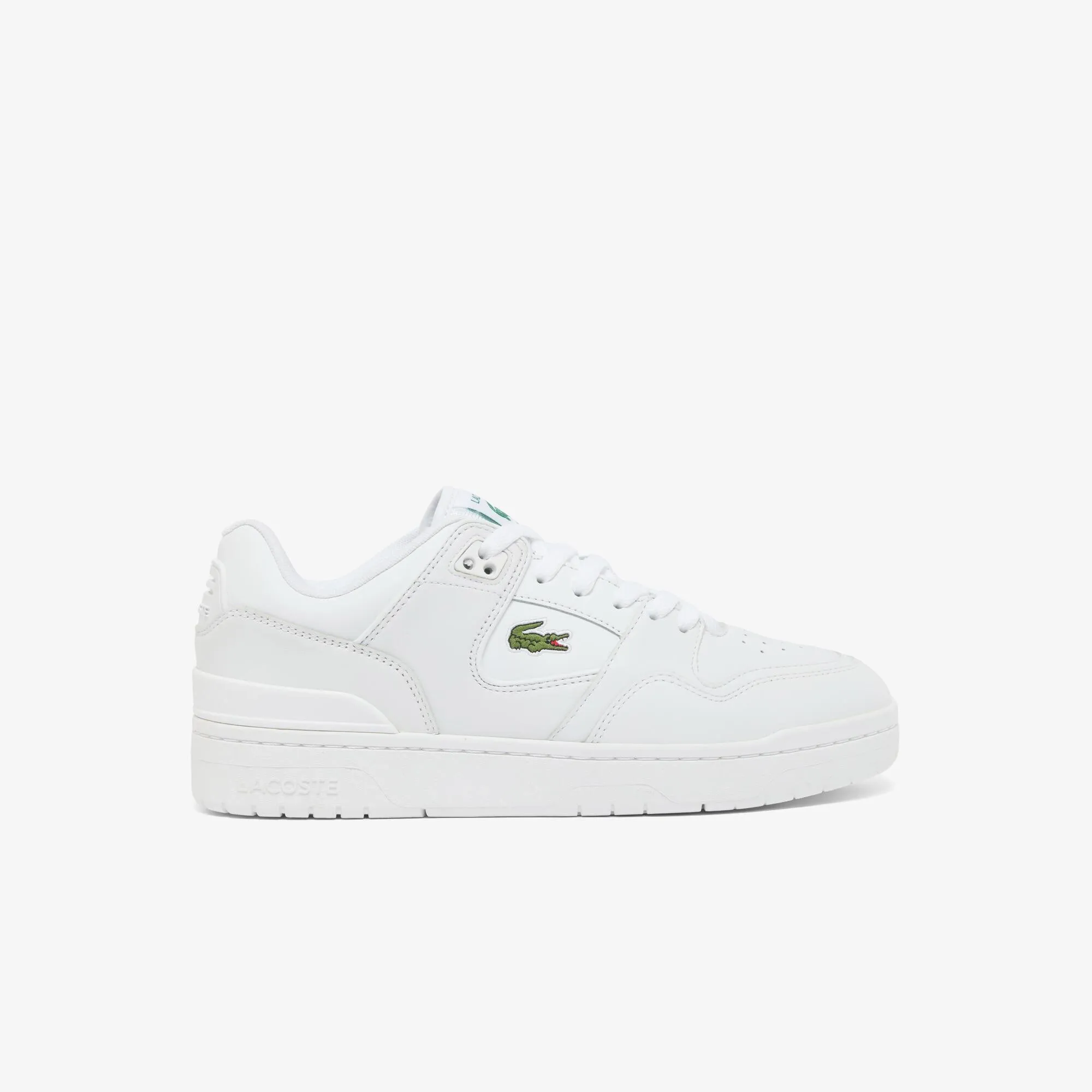 Lacoste Men's Courtcage Set Leather Sneakers - White
