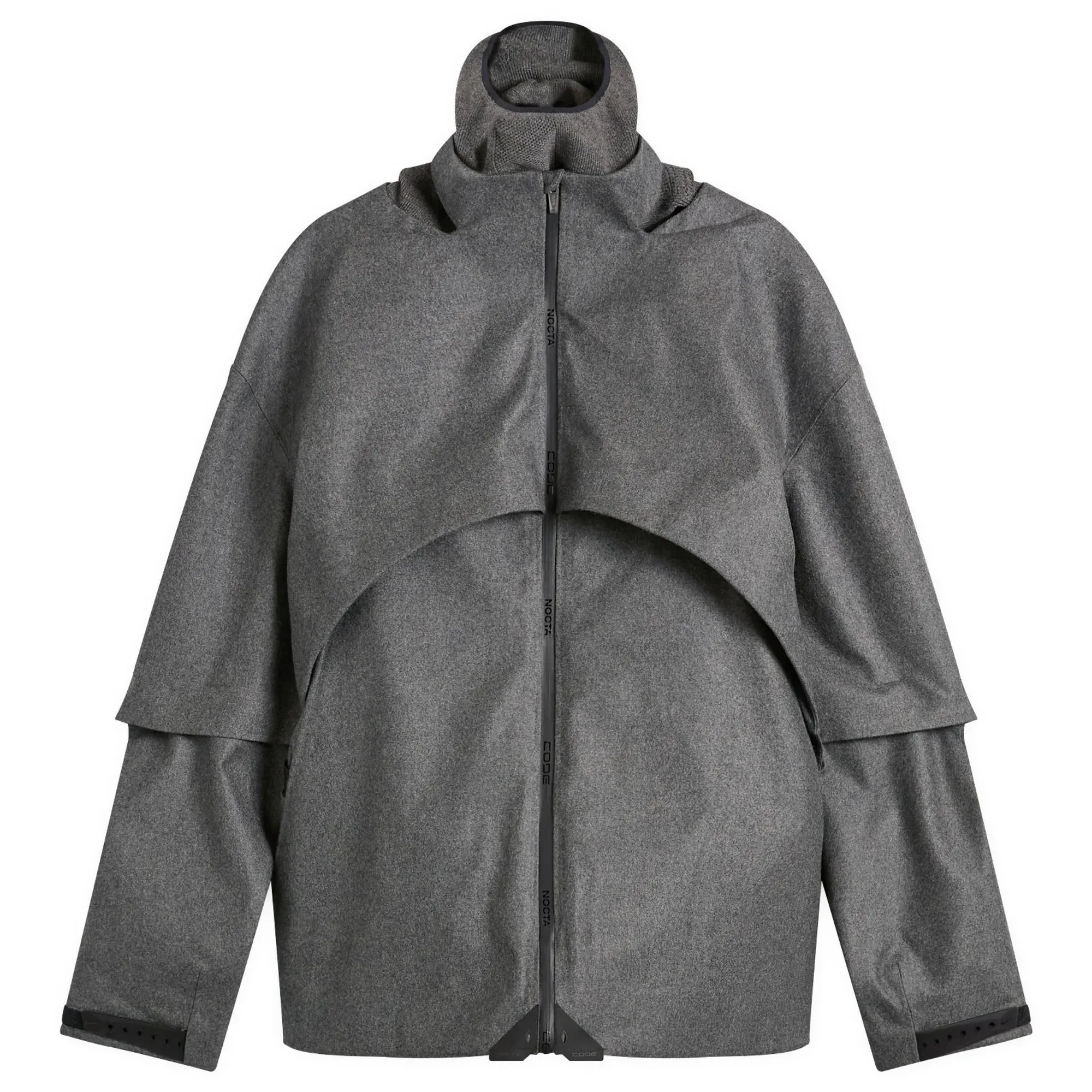 Nike Men's x Nocta Code Flow Jacket Grey Heather/Dark Grey