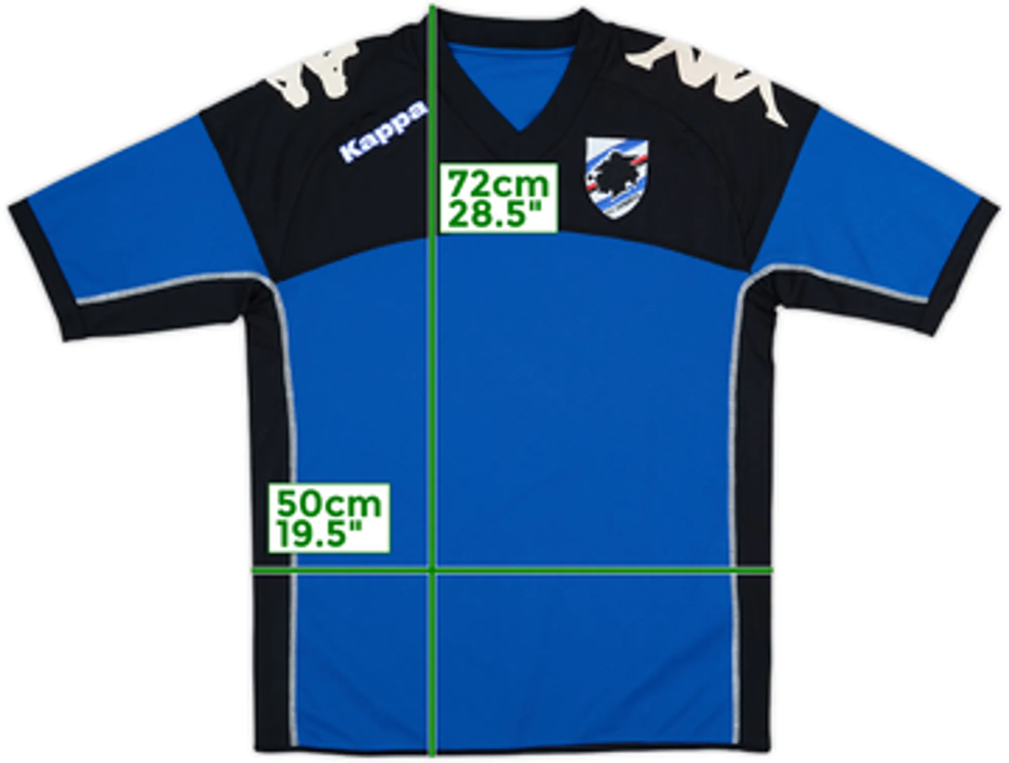 2010-11 Sampdoria Kappa Training Shirt - 7/10 - (M)