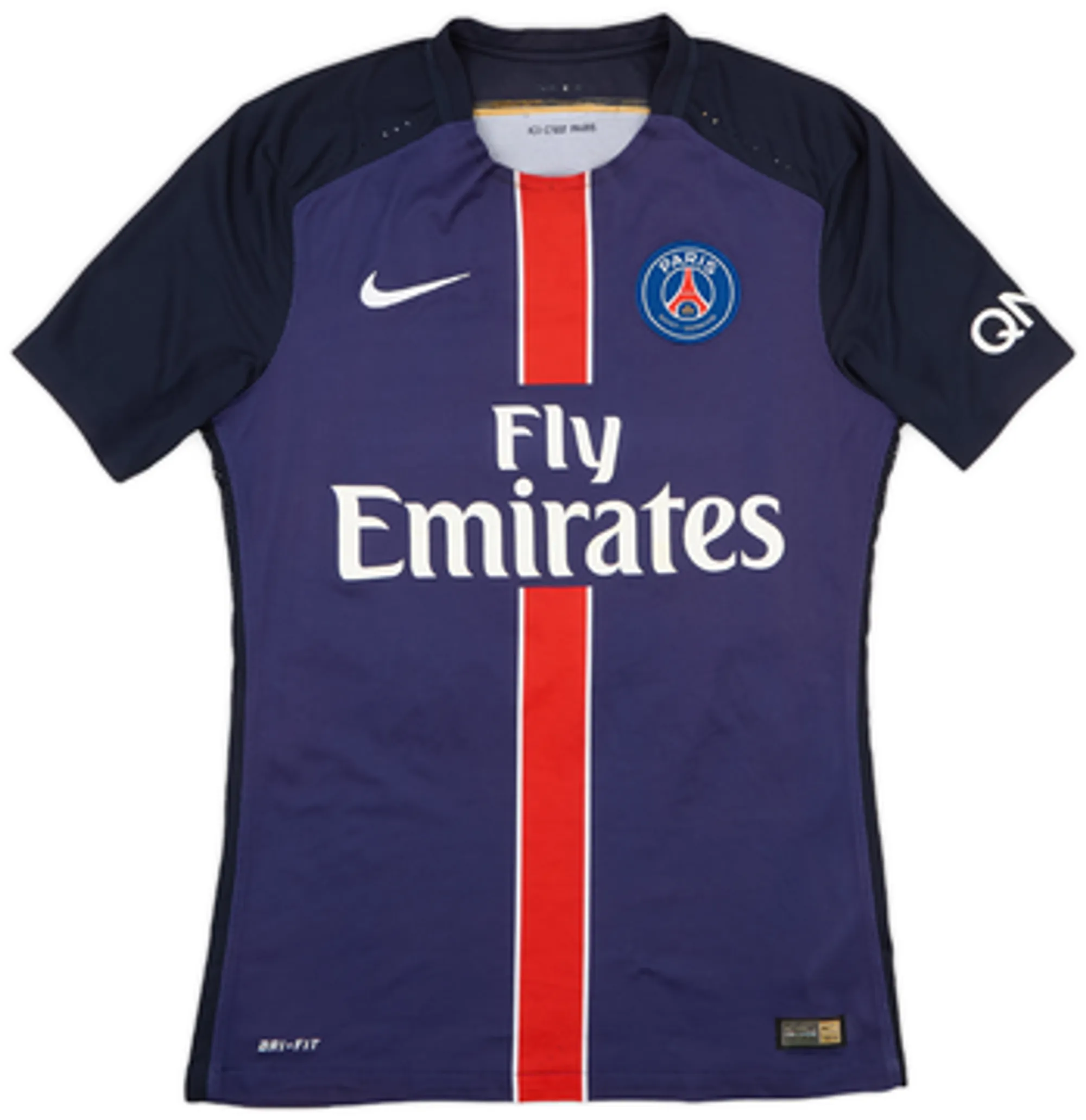 2015-16 Paris Saint-Germain Authentic Home Shirt Verratti #6 - 8/10 - (S)