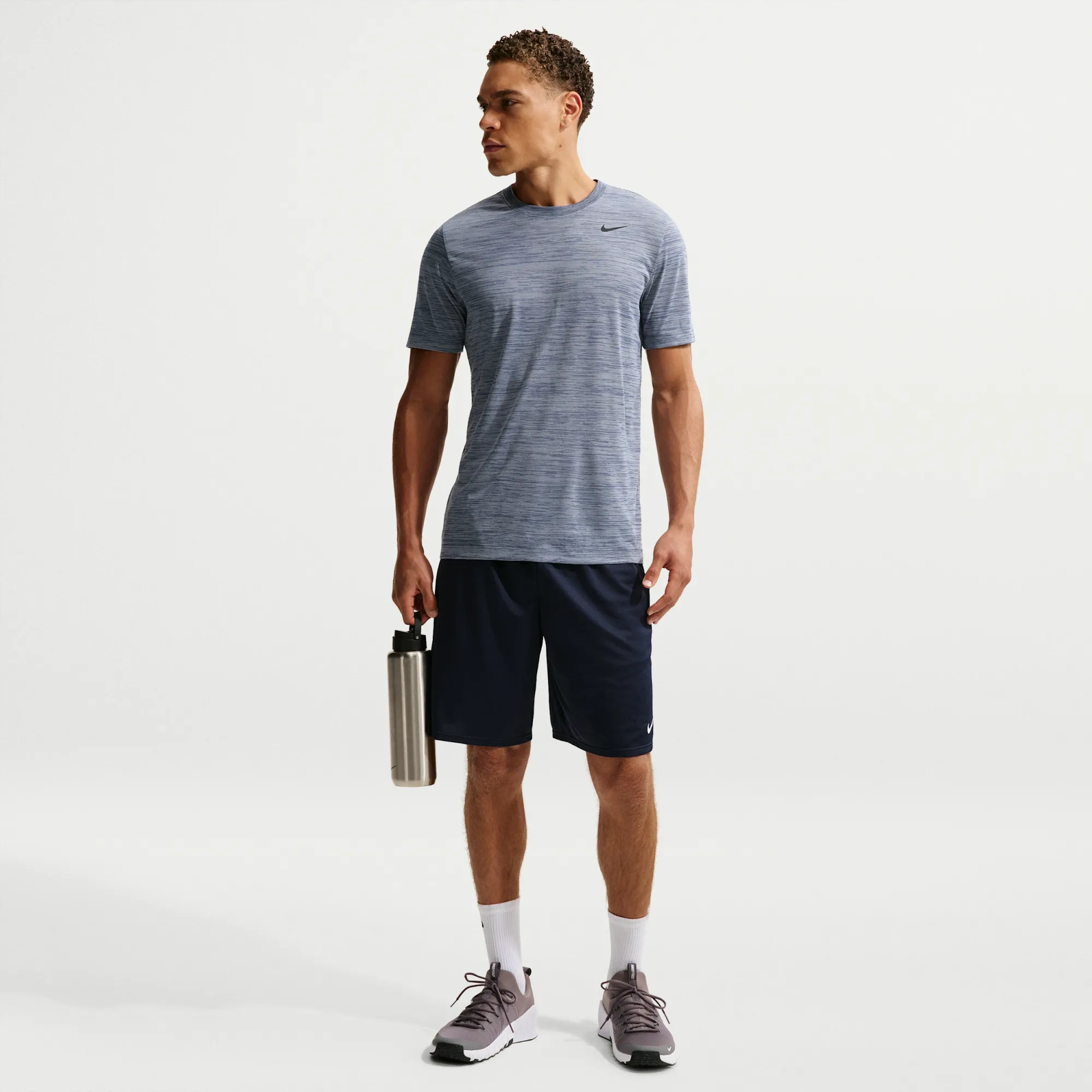 Nike Men's 23cm Training Shorts - Obsidian