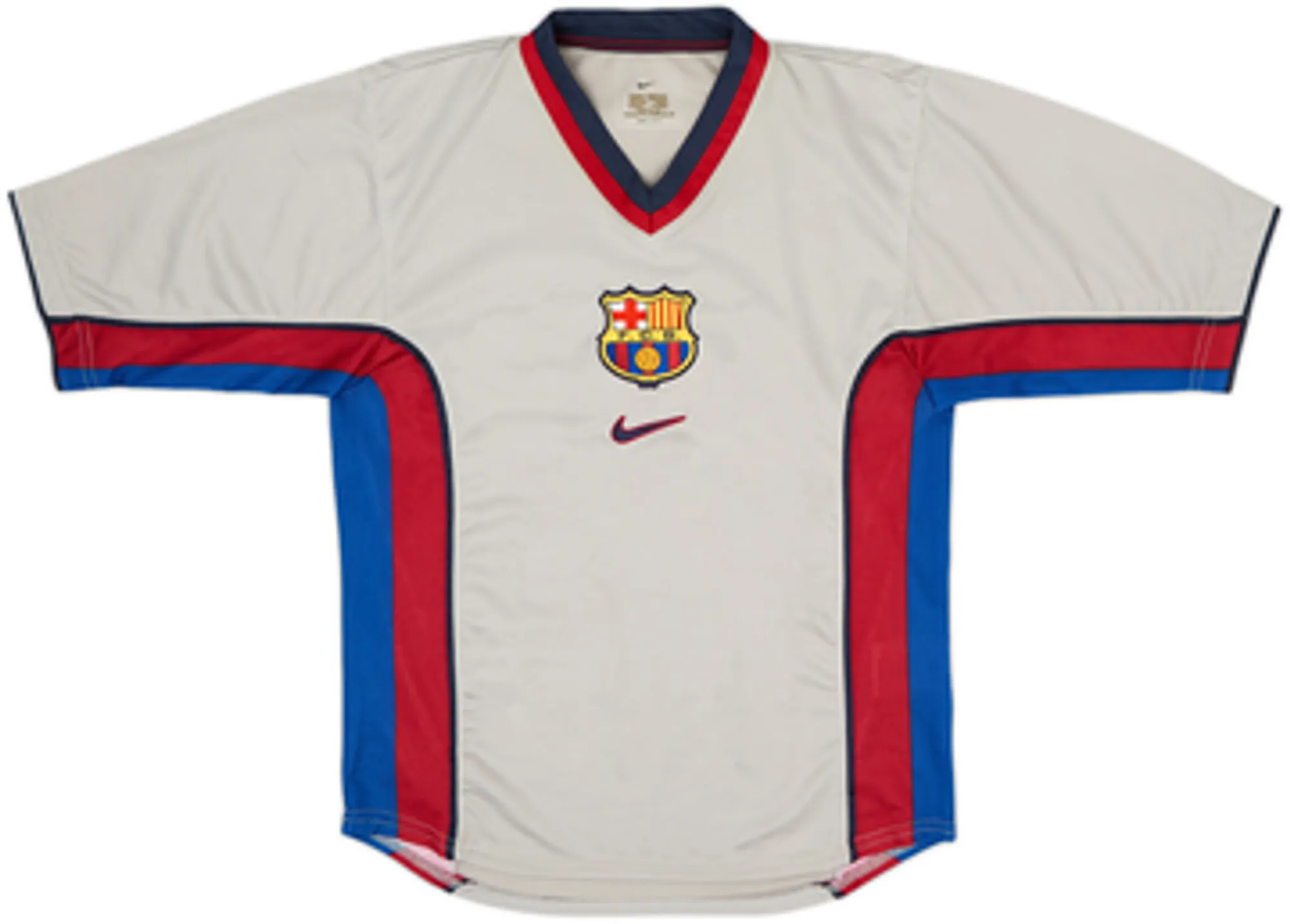 1998-01 Barcelona Away Shirt Rivaldo #11 - 8/10 - (S)