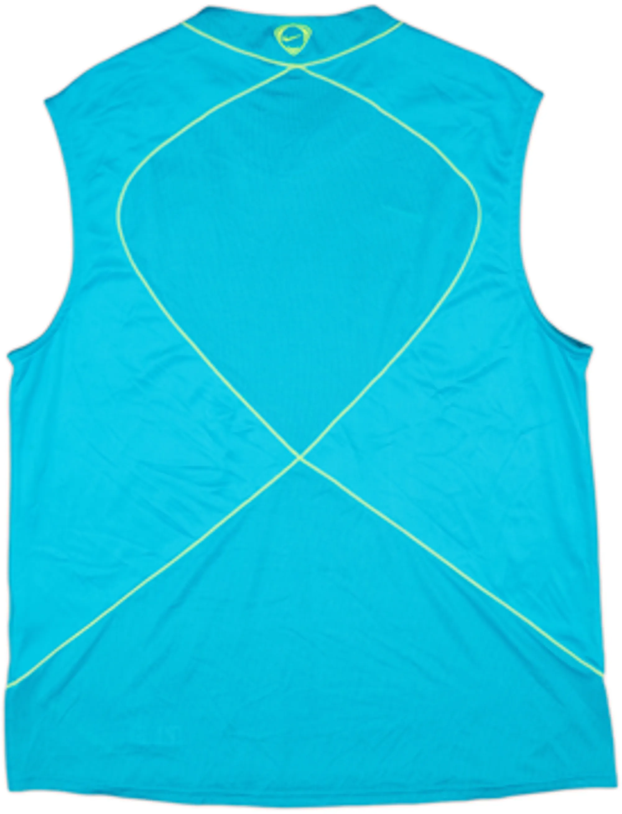 2007-08 Barcelona Nike Training Vest - 8/10 - (L)