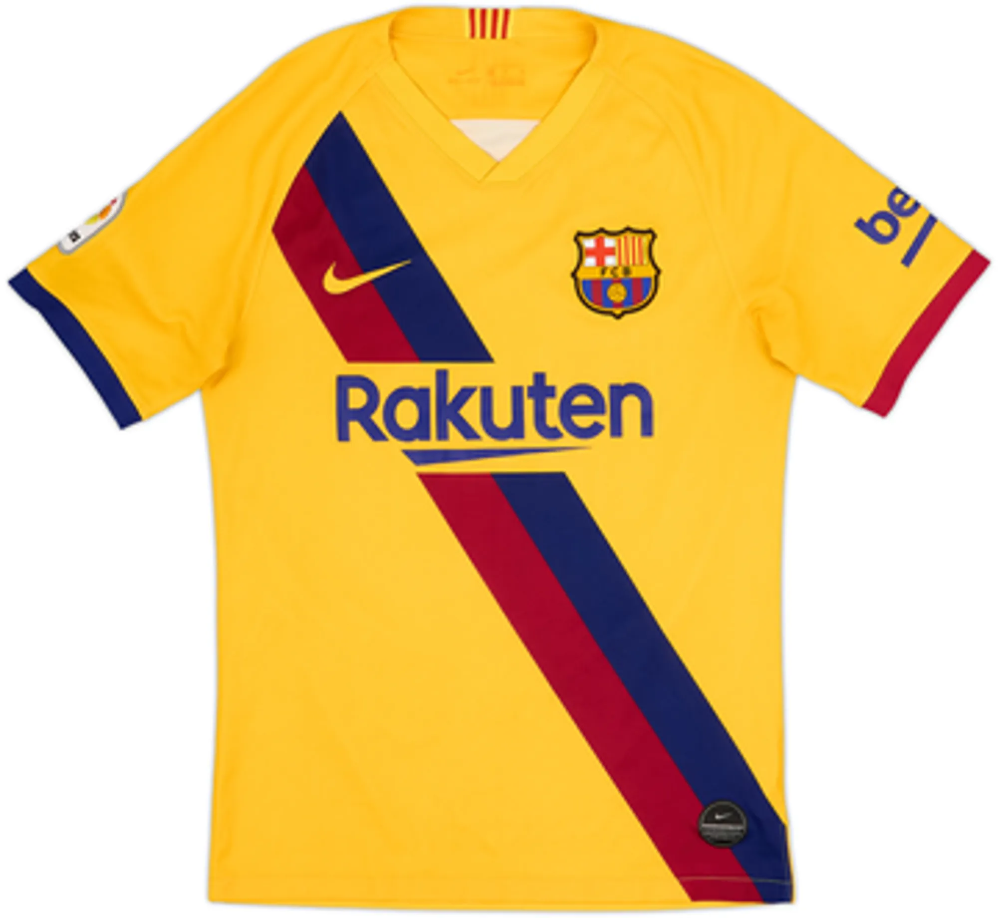 2019-20 Barcelona Away Shirt Messi #10 - 8/10 - (XL.Boys)