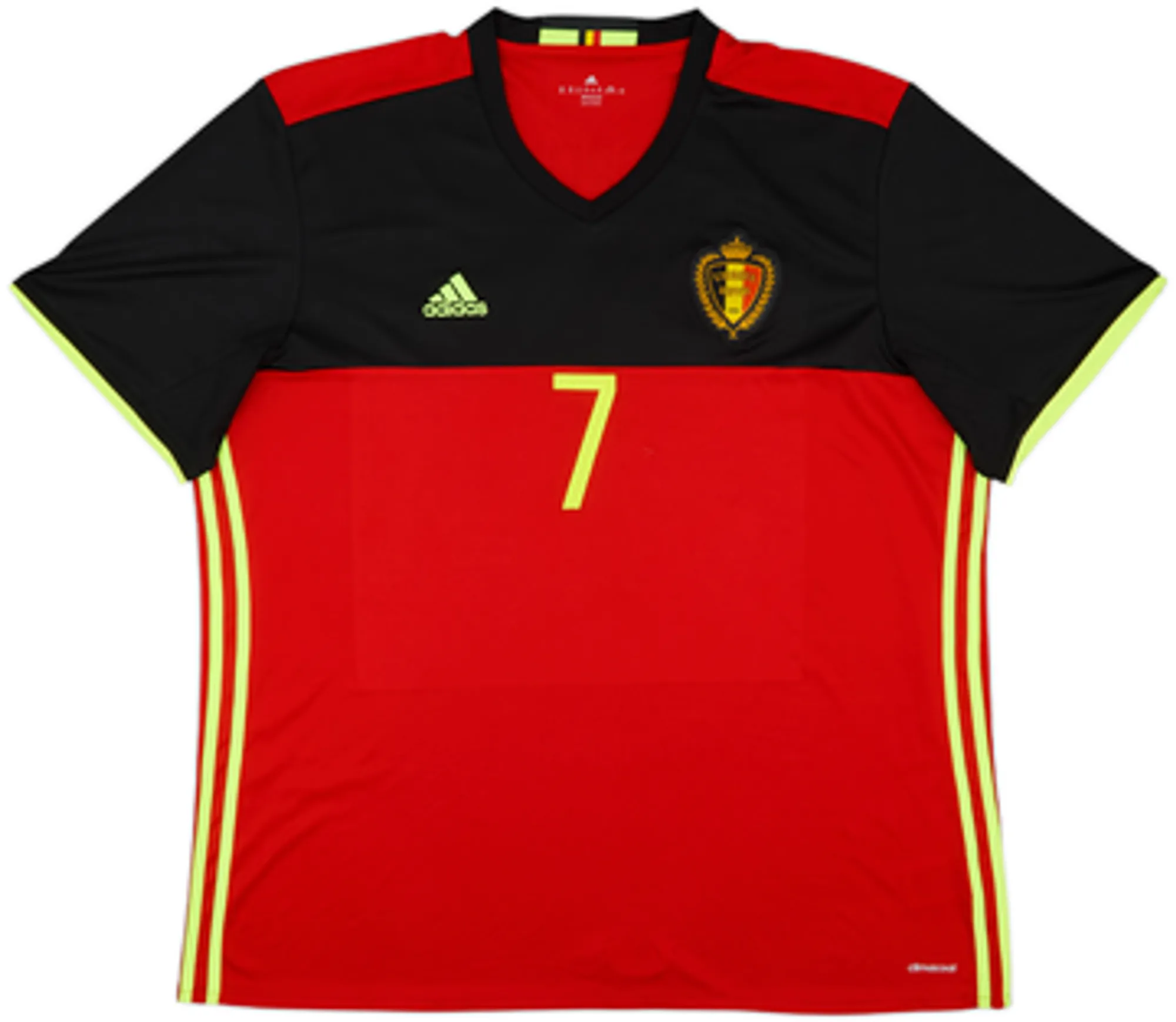 2016-17 Belgium Home Shirt De Bruyne #7 - 10/10 - (XXL)