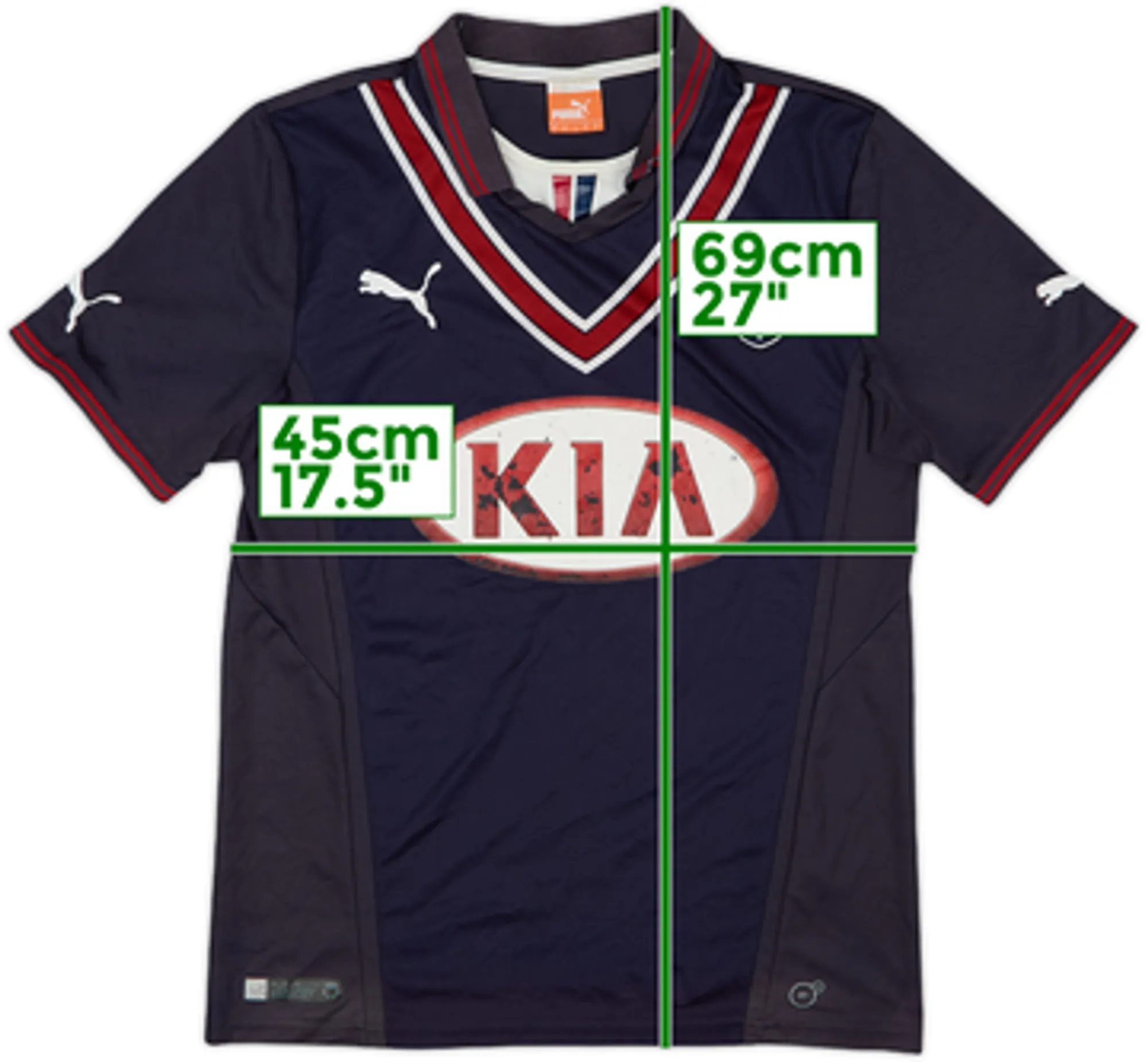 2013-14 Bordeaux Home Shirt - 5/10 - (S)