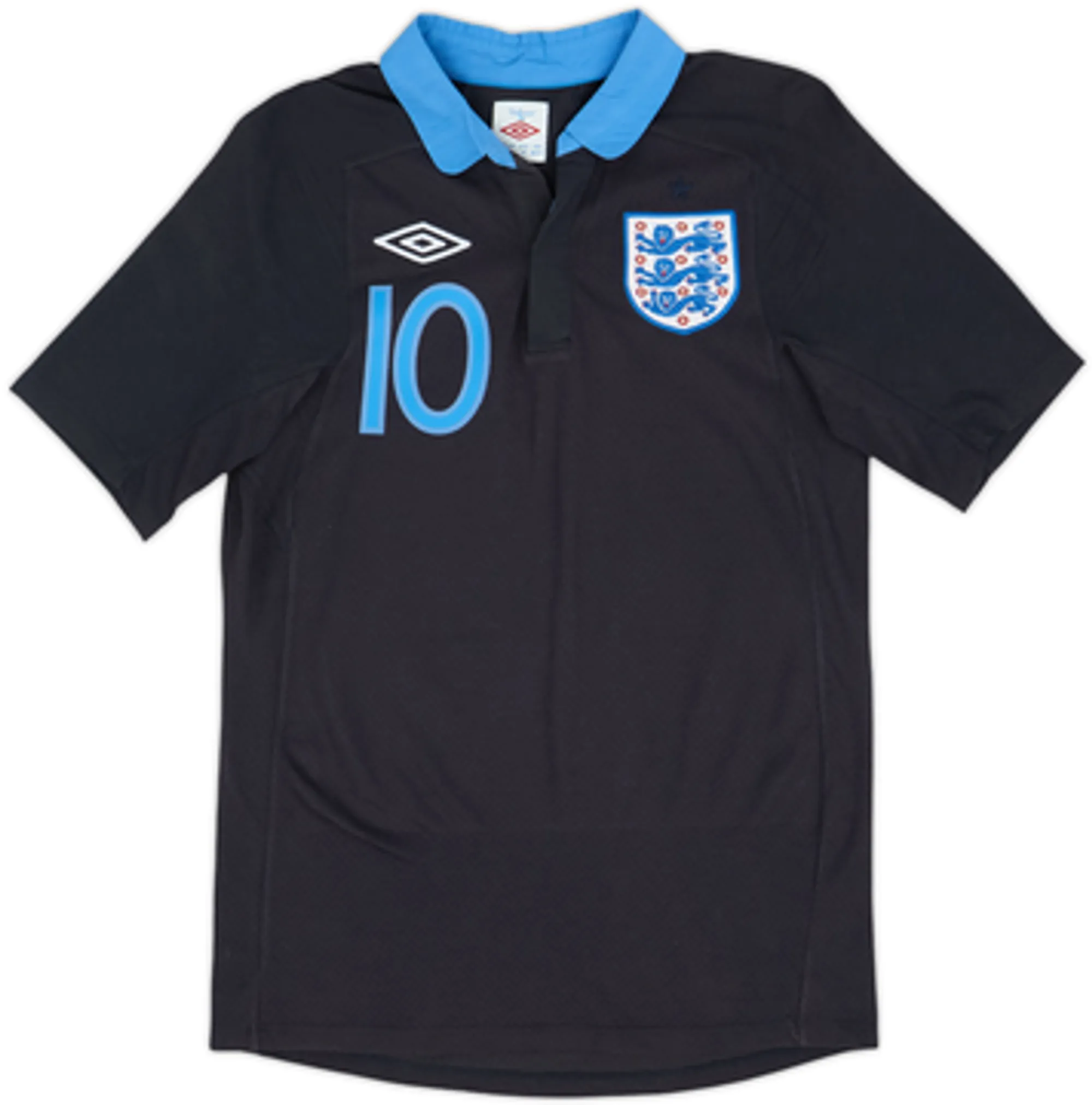 2011-12 England Away Shirt Rooney #10 - 7/10 - (L)