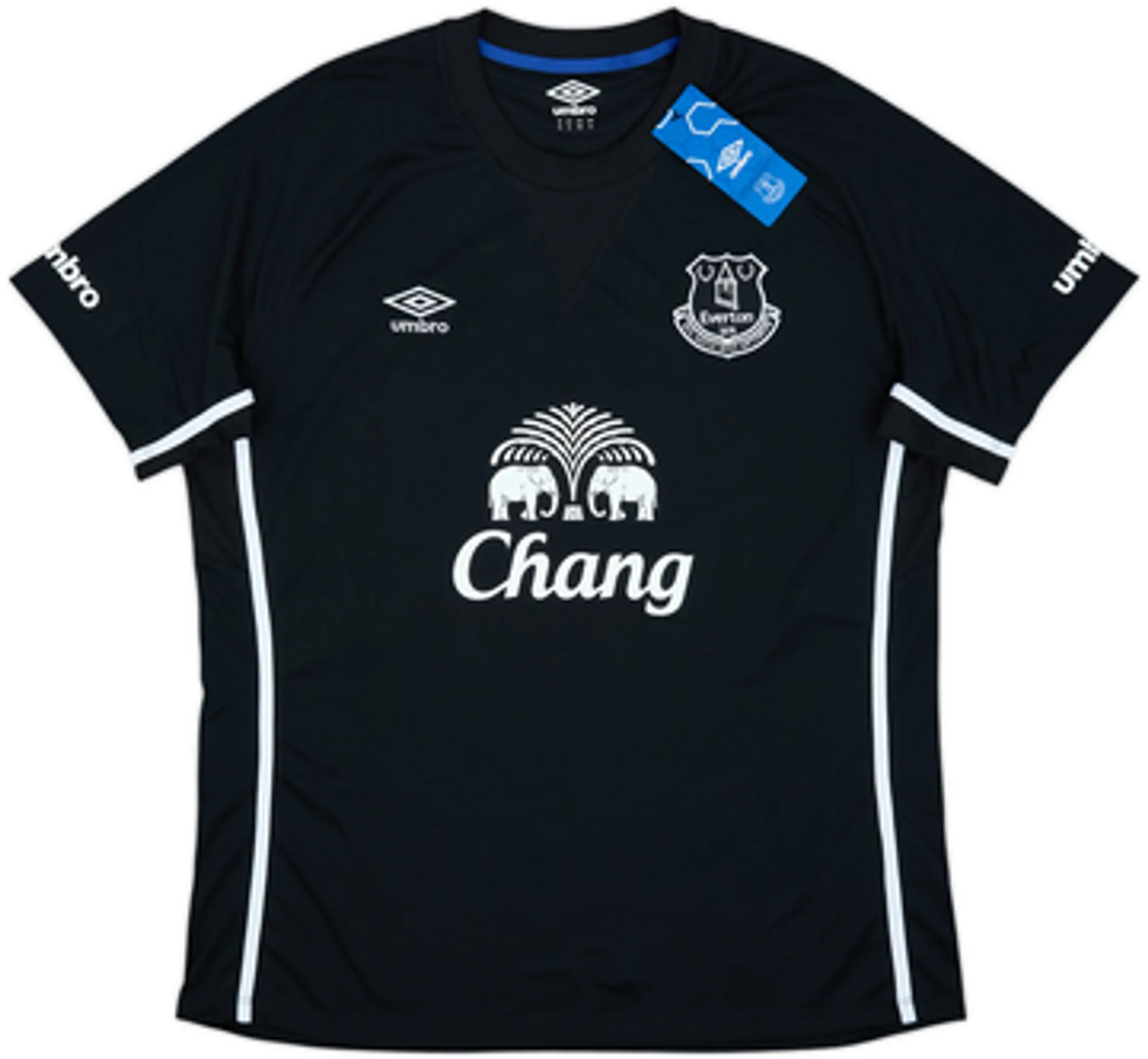 2014-15 Everton Away Shirt Eto'o #5 (XXL)