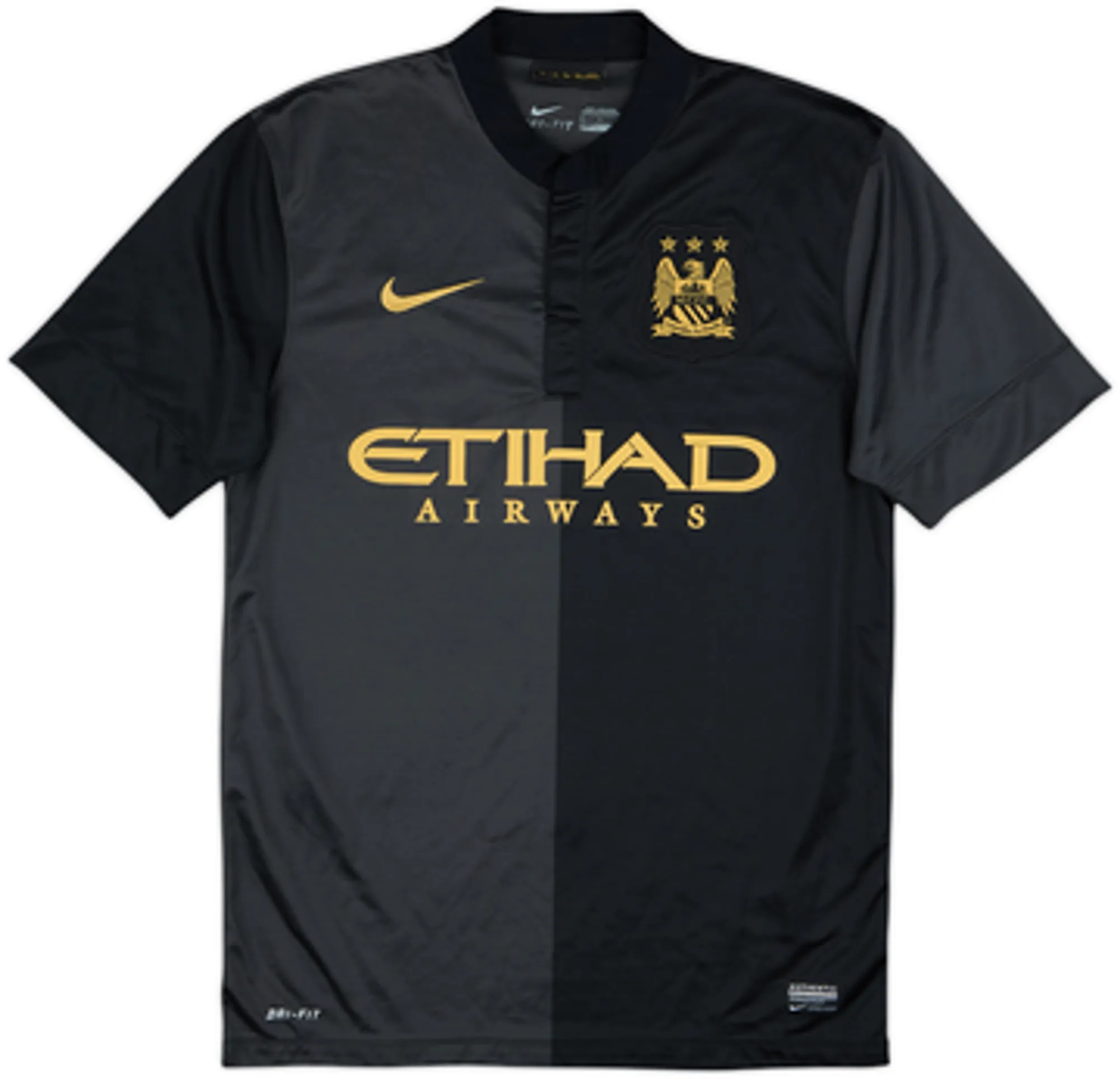 2013-14 Manchester City Away Shirt Kun Aguero #16 - 8/10 - (L)