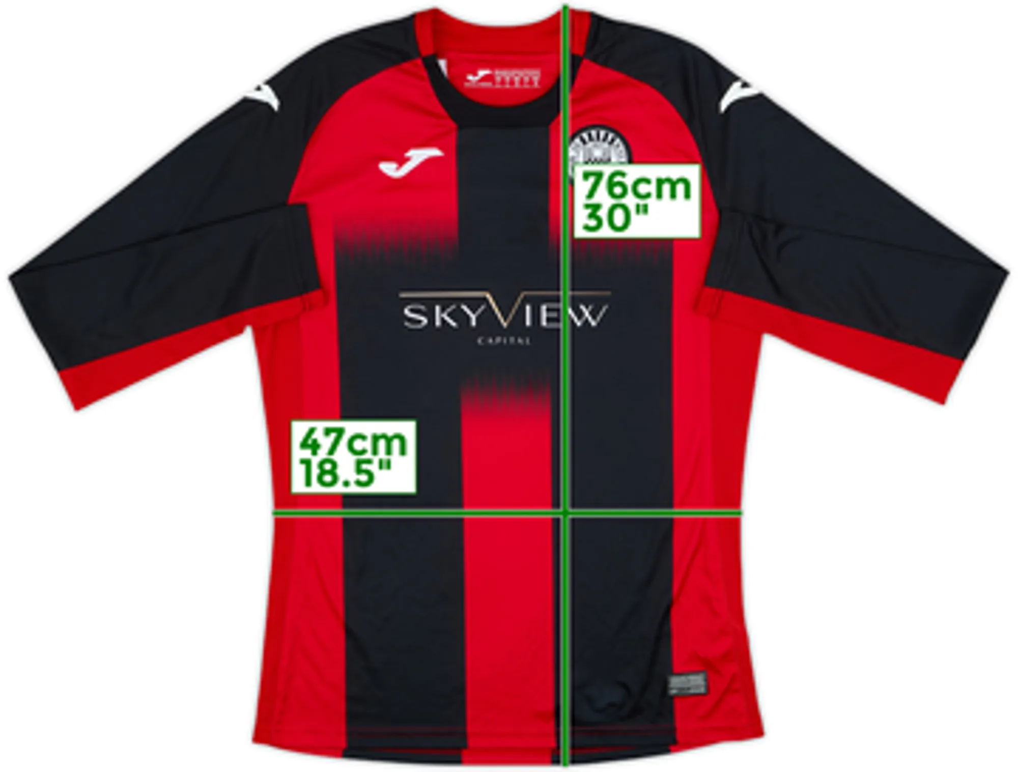 2020-21 St Mirren Away L/S Shirt - 9/10 - (L)