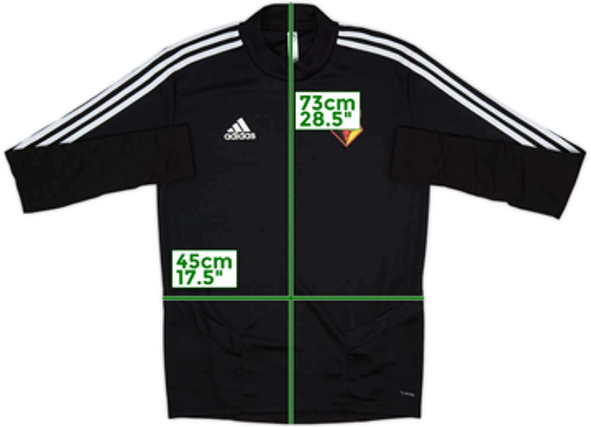 2019-20 Watford adidas Sweat Top - 8/10 - (S)
