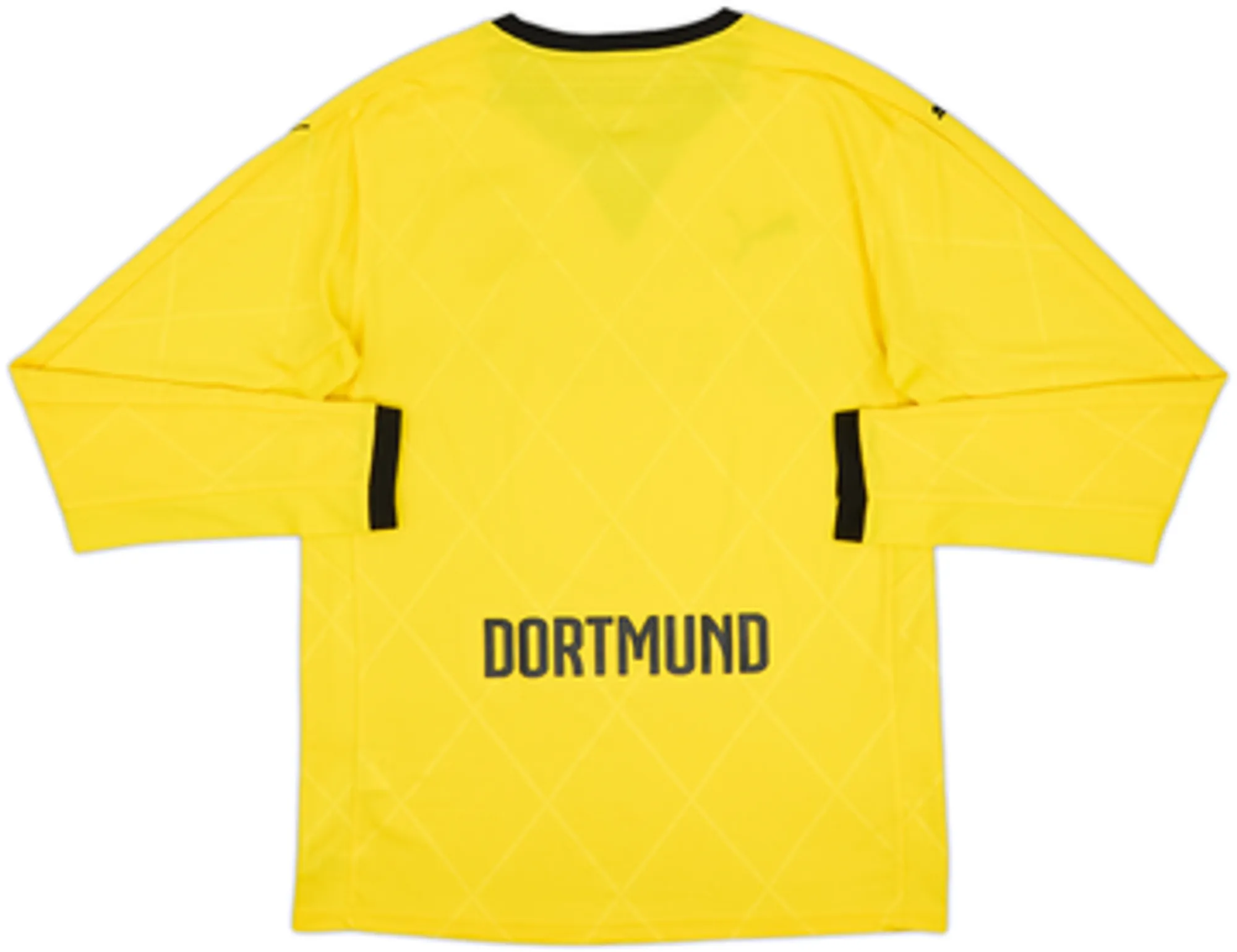 2015-16 Dortmund European Home L/S Shirt - 9/10 - (M)