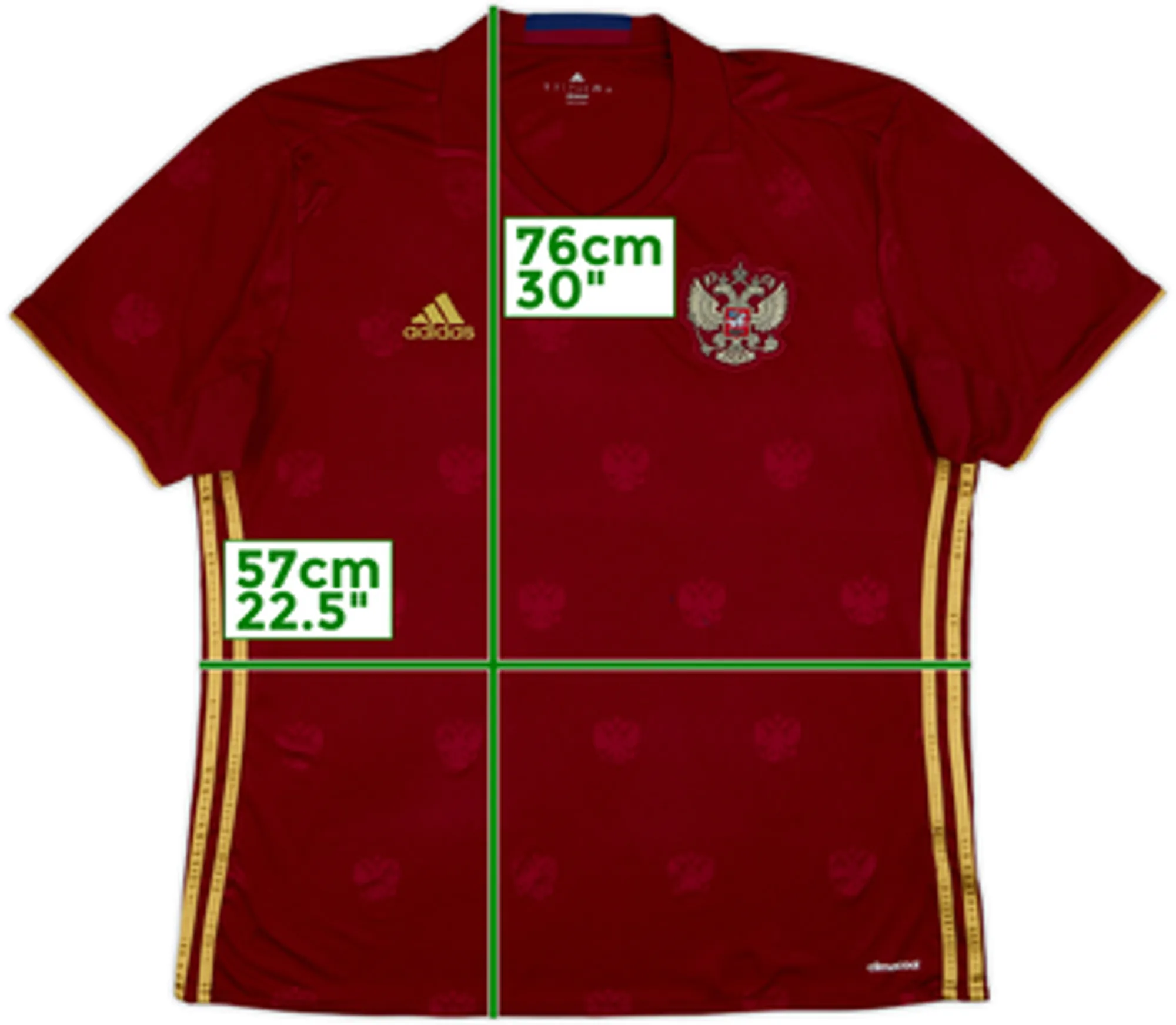2016-17 Russia Home Shirt - 8/10 - (L)
