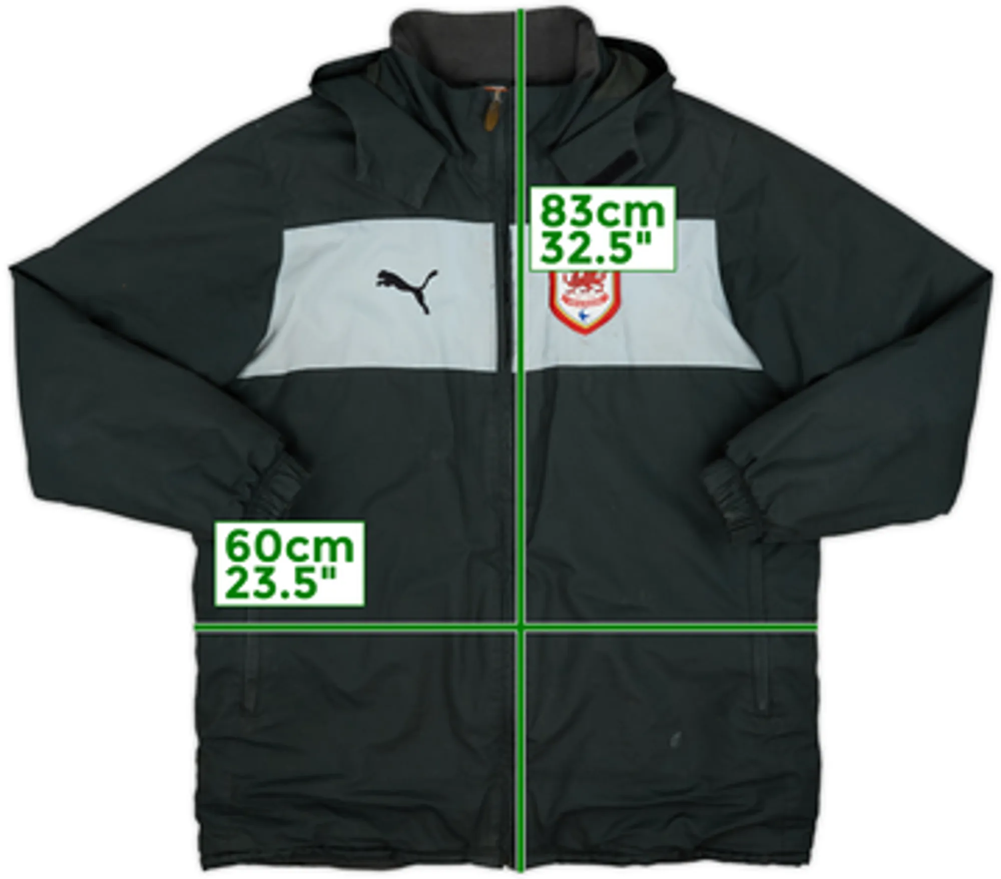 2012-13 Cardiff City Puma Padded Bench Coat - 6/10 - (M)