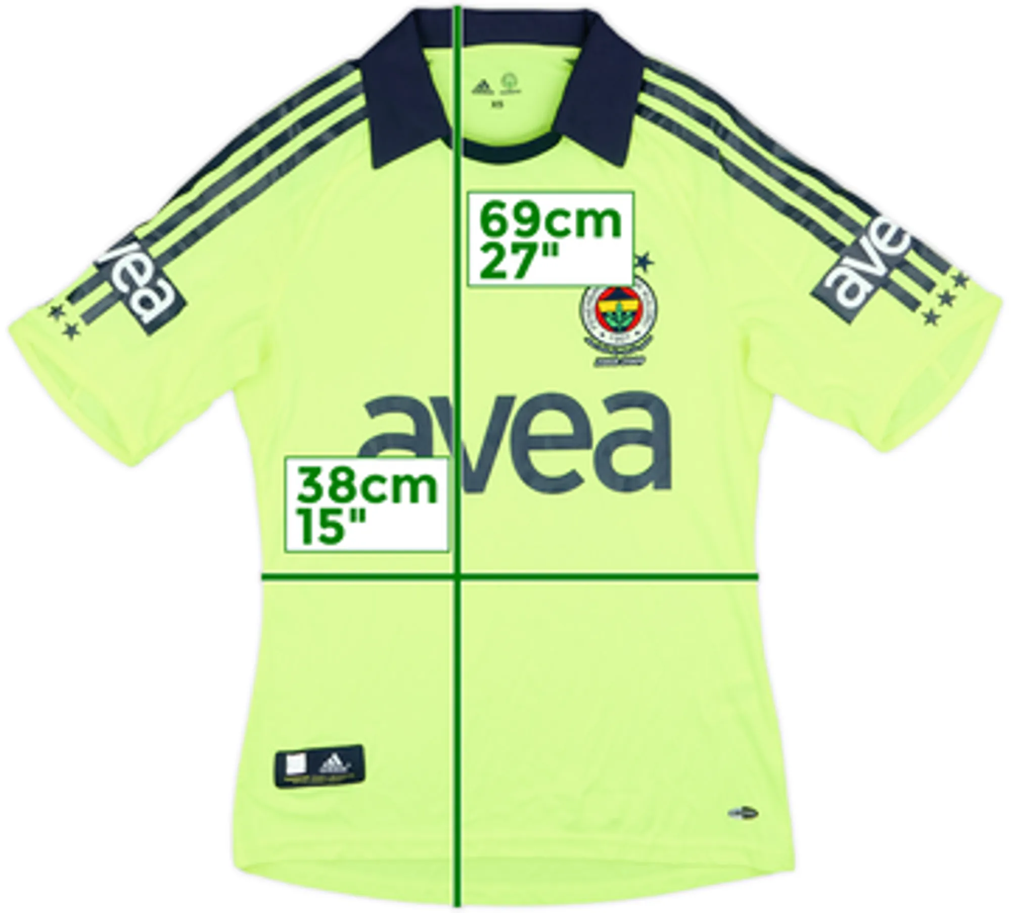 2008-09 Fenerbahce Third Shirt - 8/10 - (XS)