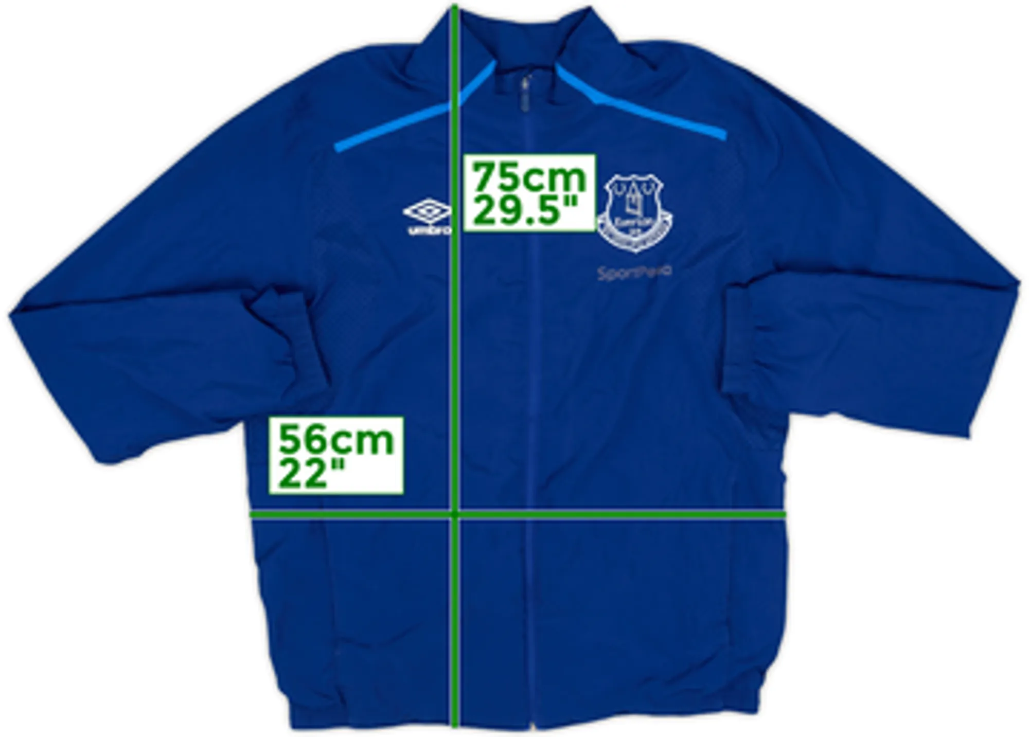 2017-18 Everton Umbro Track Jacket - 5/10 - (L)