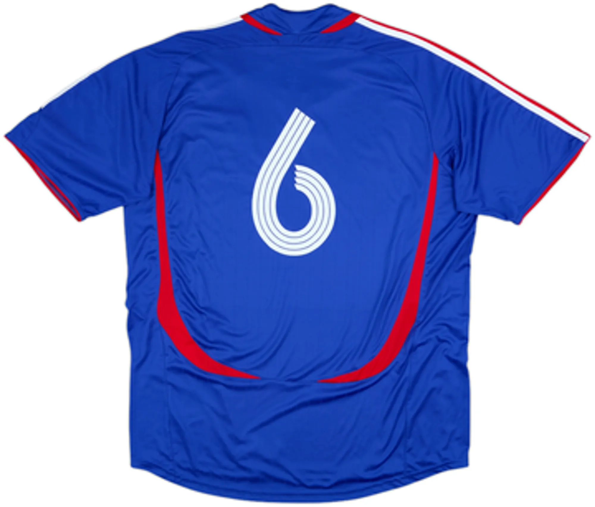 2006-07 France Home Shirt #6 - 8/10 - (XL)