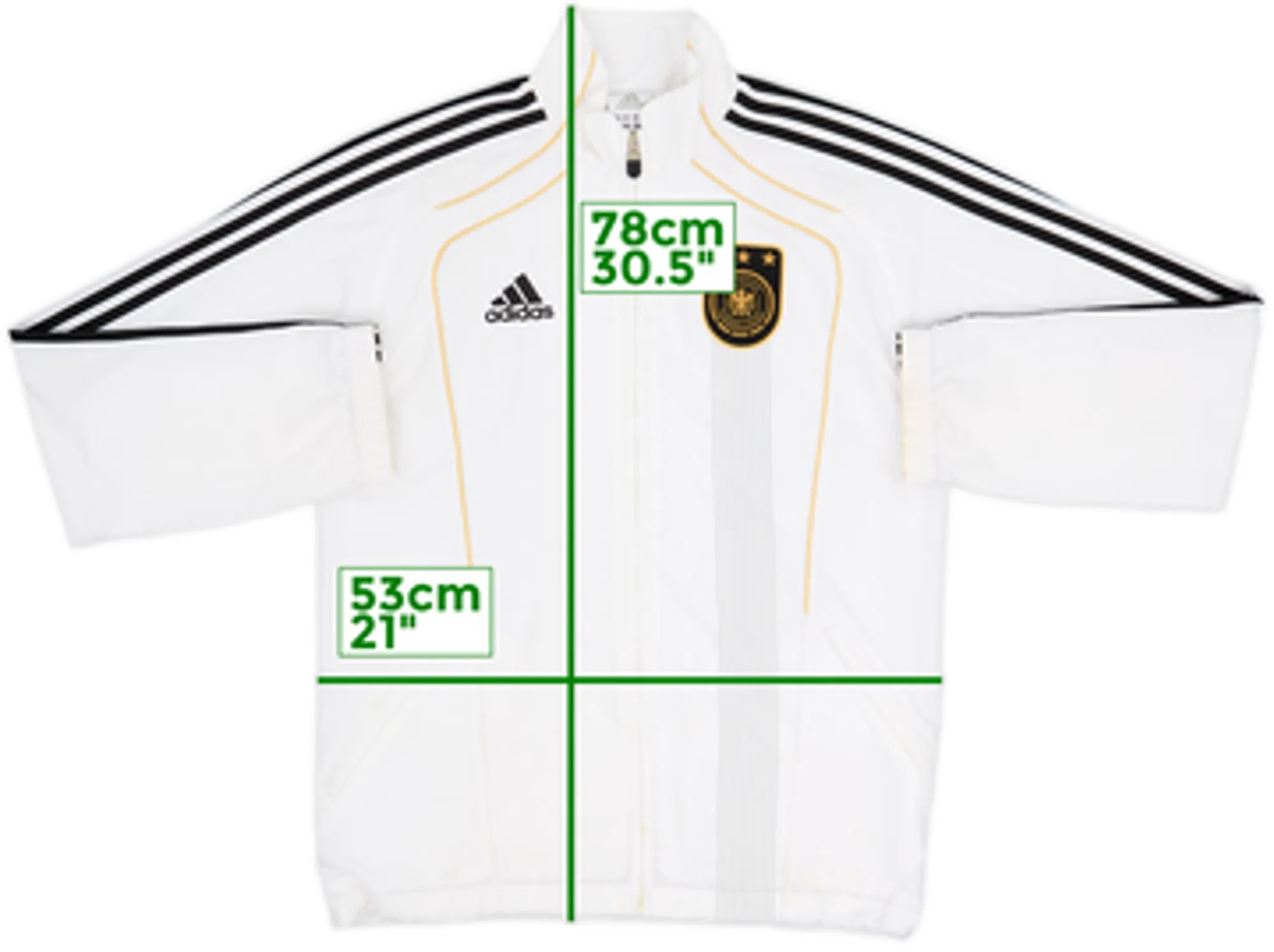 2010-11 Germany adidas Track Jacket - 6/10 - (L)