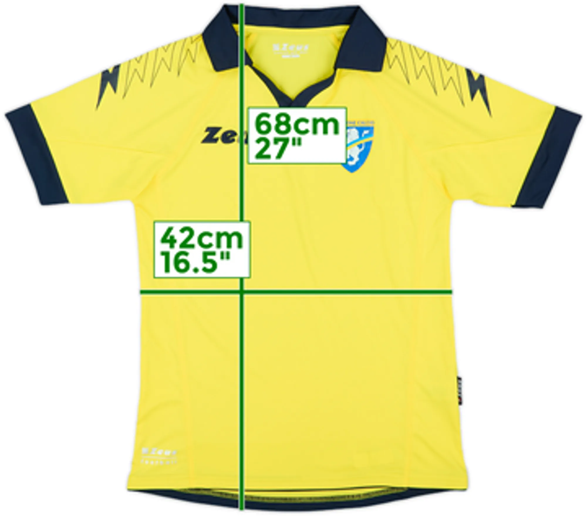 2021-22 Frosinone Zeus Training Shirt - 8/10 - (S)