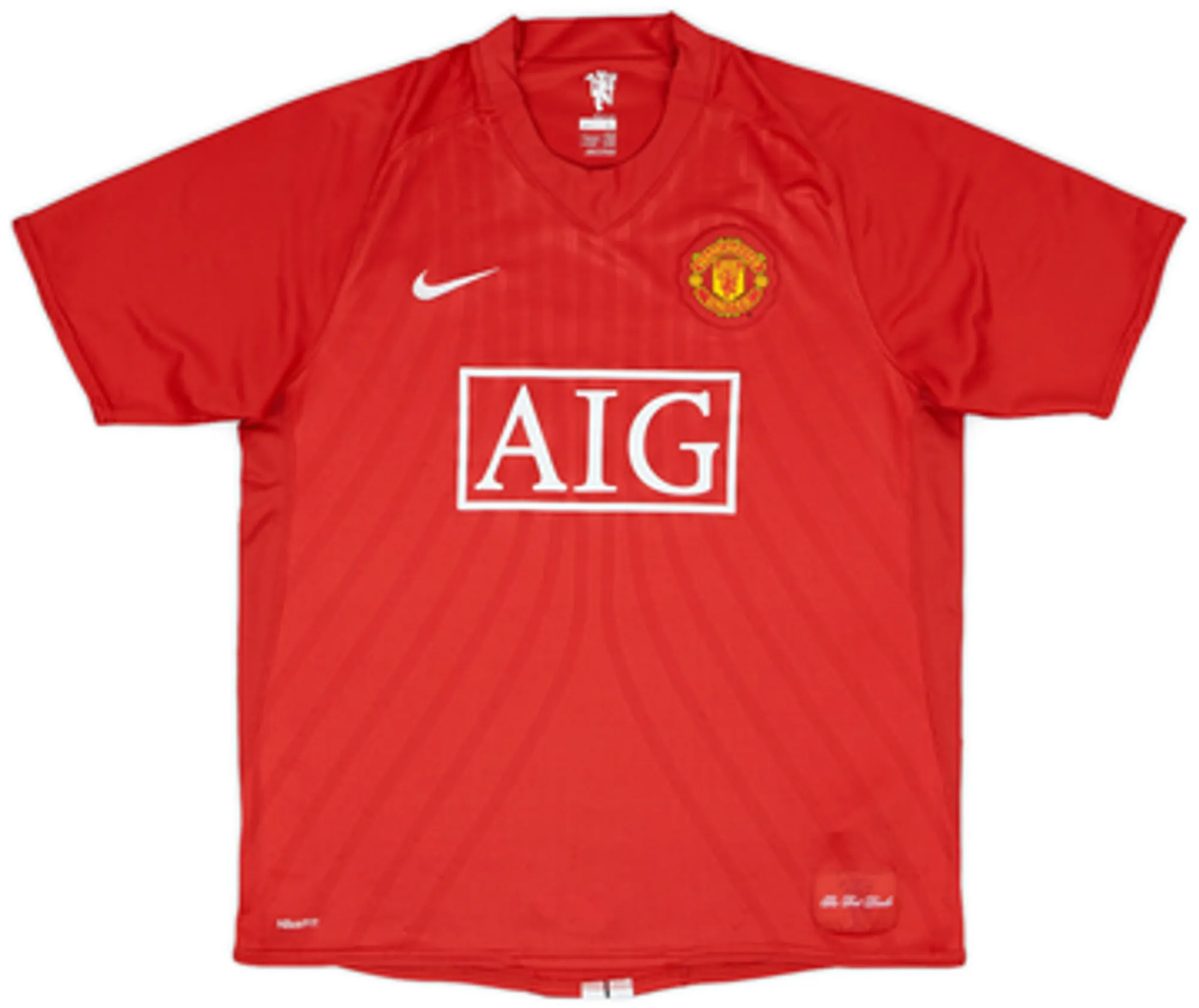 2007-09 Manchester United Home Shirt Ronaldo #7EXL