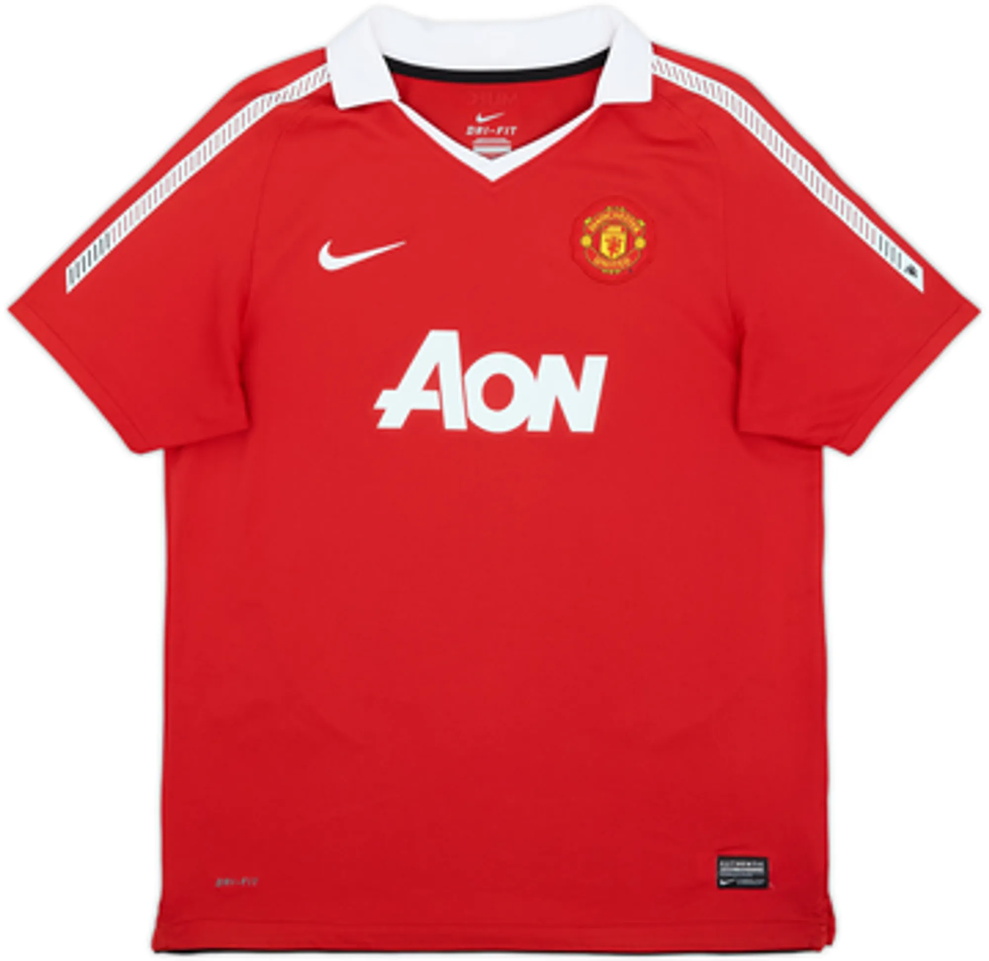 2010-11 Manchester United Home Shirt Rooney #10 - 10/10 - (XL)