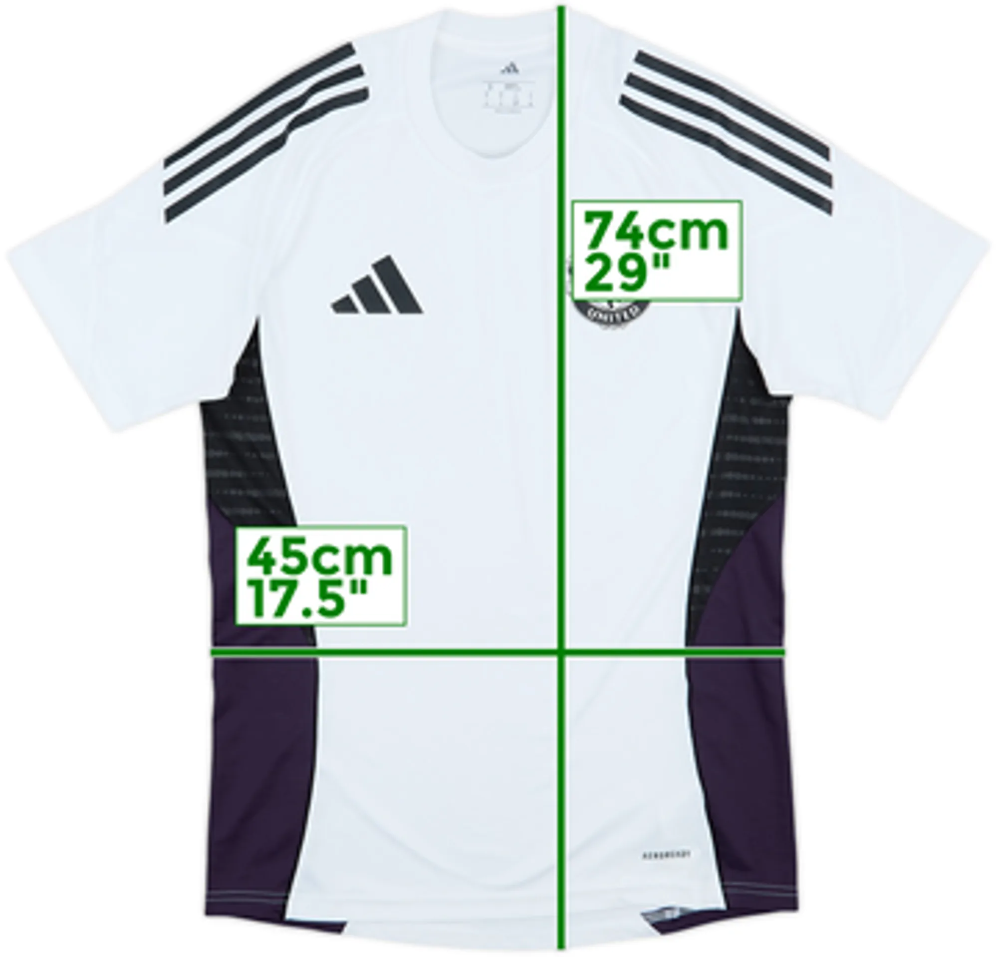 2025-26 Manchester United adidas Training Shirt - 9/10 - (S)