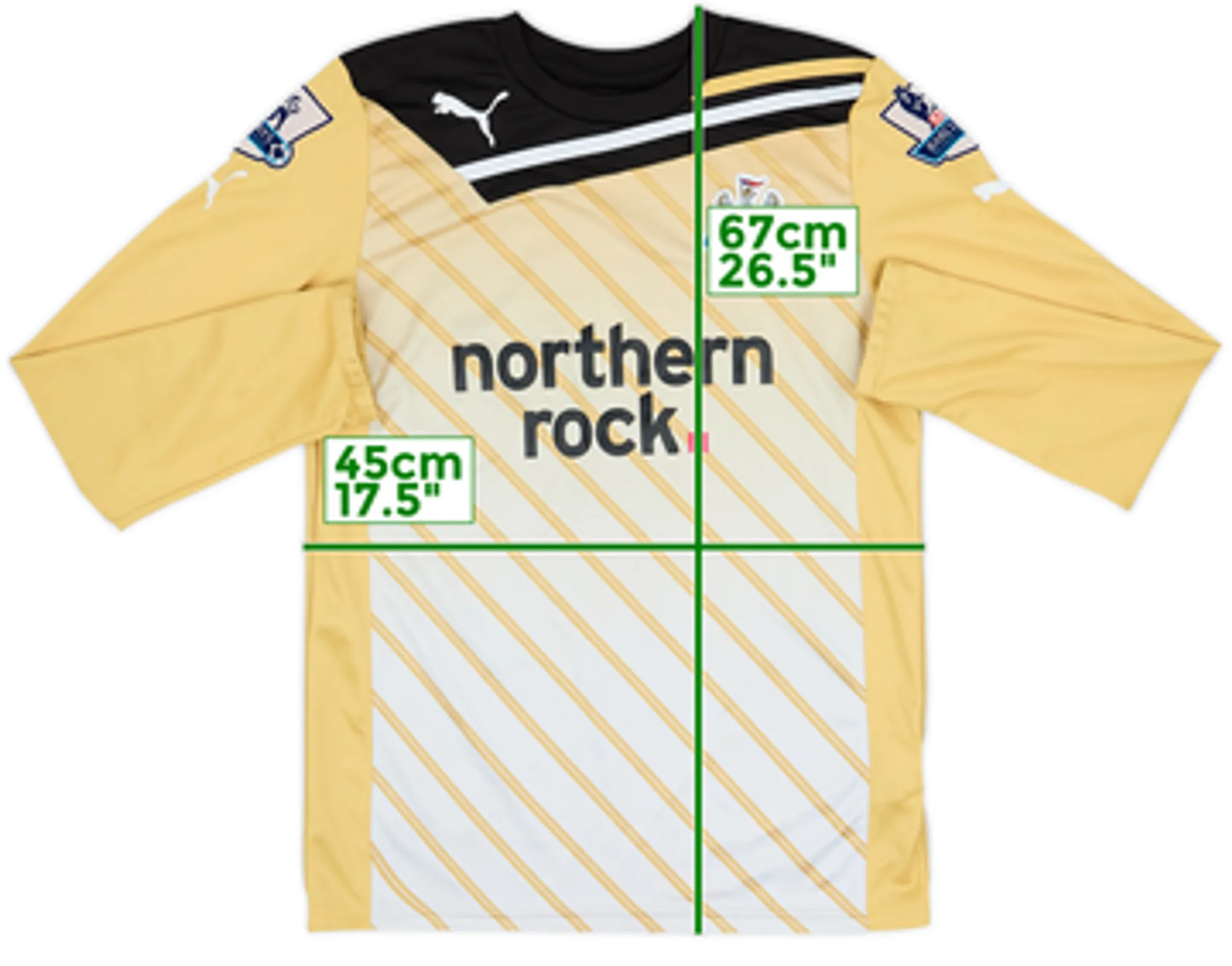 2011-12 Newcastle GK Shirt - 6/10 - (L)