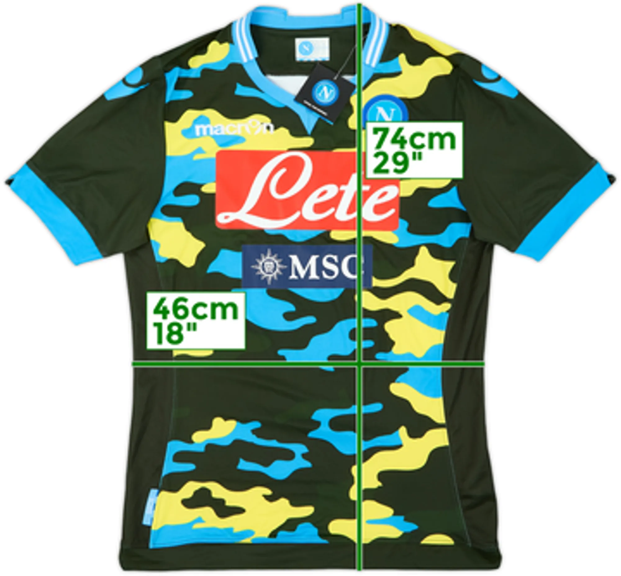 2013-14 Napoli Fourth Shirt (XL)
