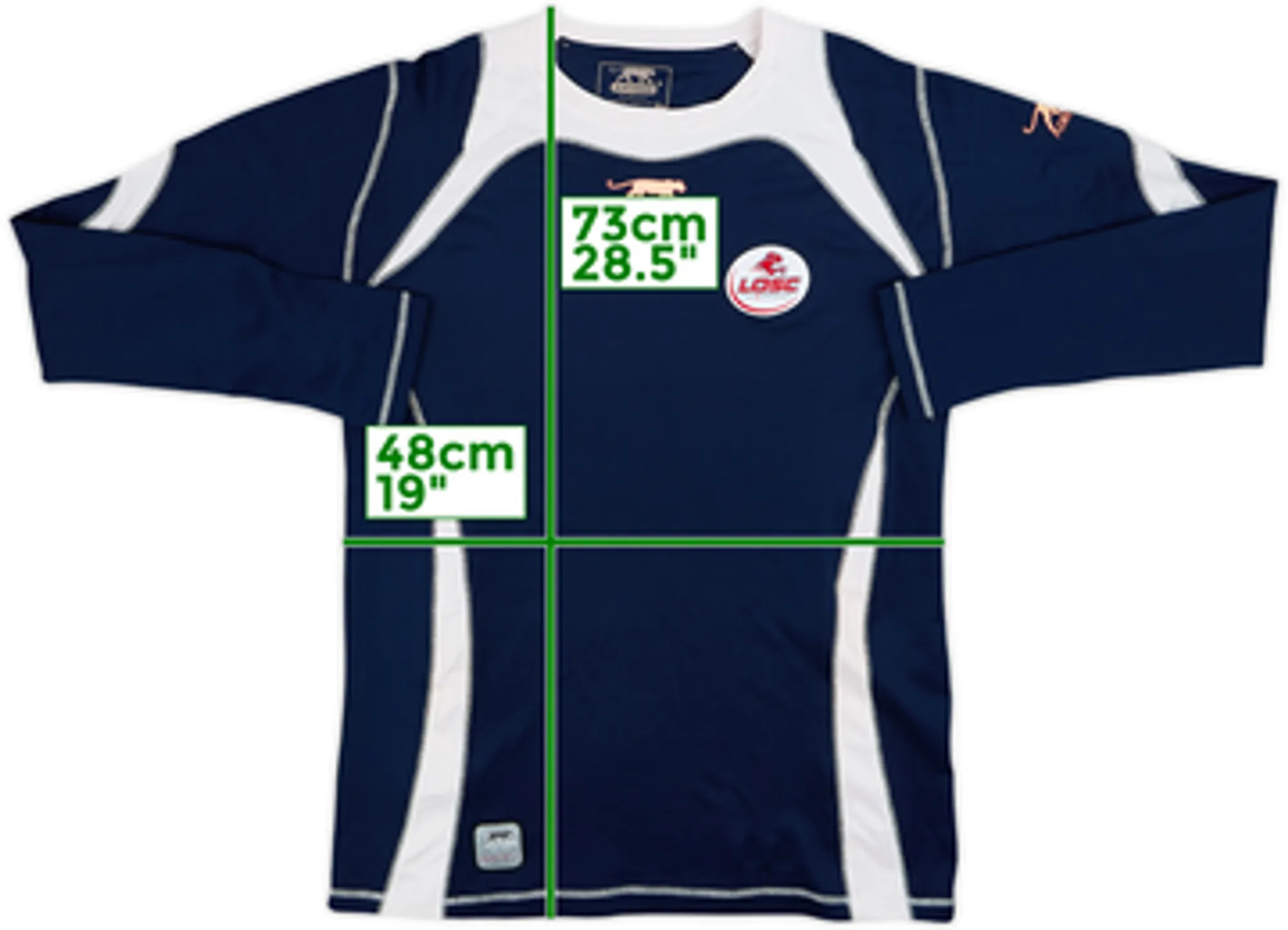 2006-07 Lille Third L/S Shirt - 6/10 - (XXL)