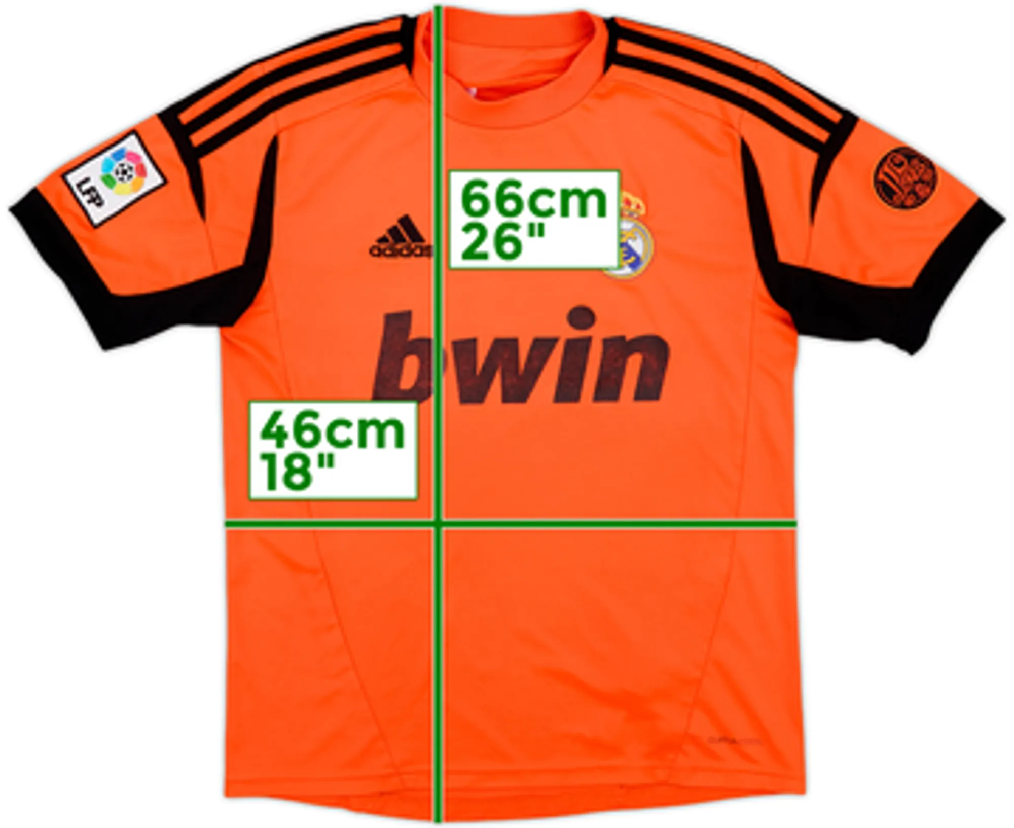 2012-13 Real Madrid GK Shirt - 6/10 - (L.Boys)
