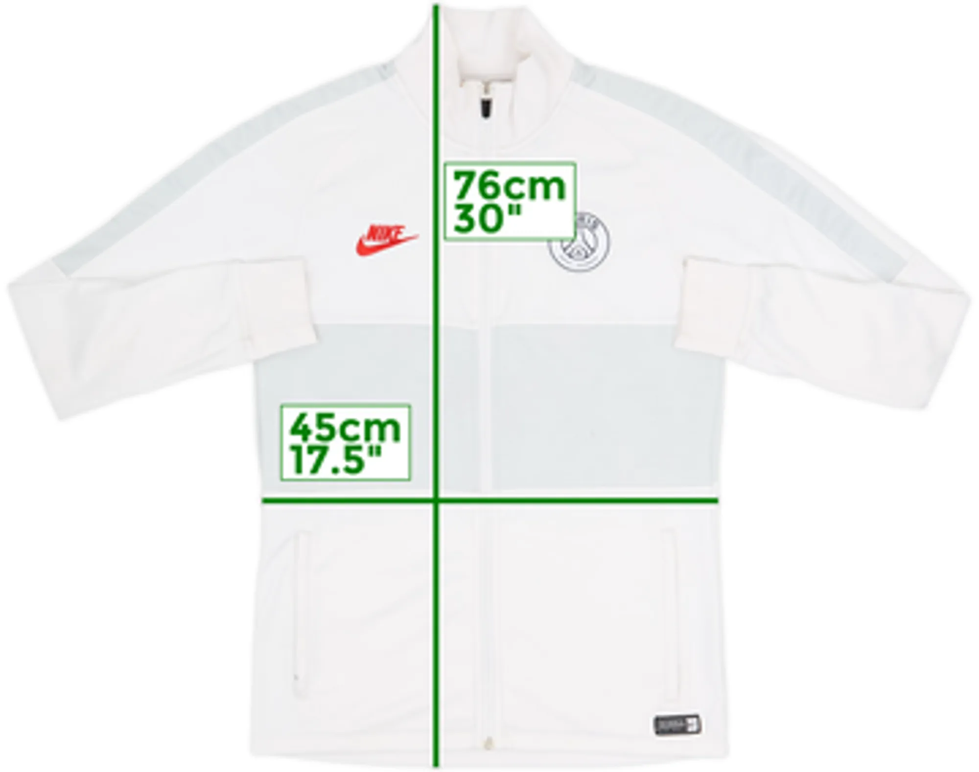 2019-20 Paris Saint-Germain Nike Track Jacket - 6/10 - (M)