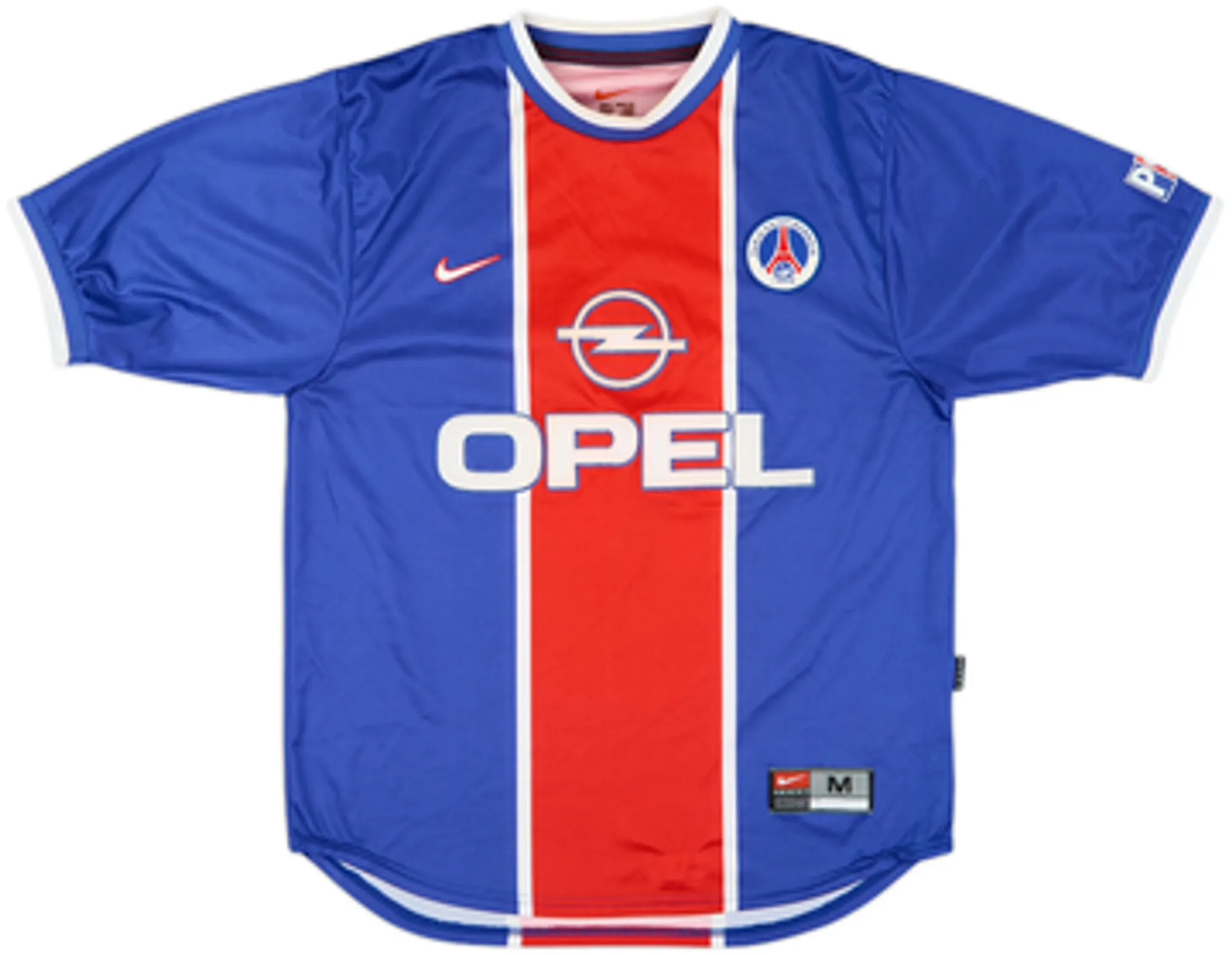 1999-00 Paris Saint-Germain Home Shirt Okocha #10 - 9/10 - (M)