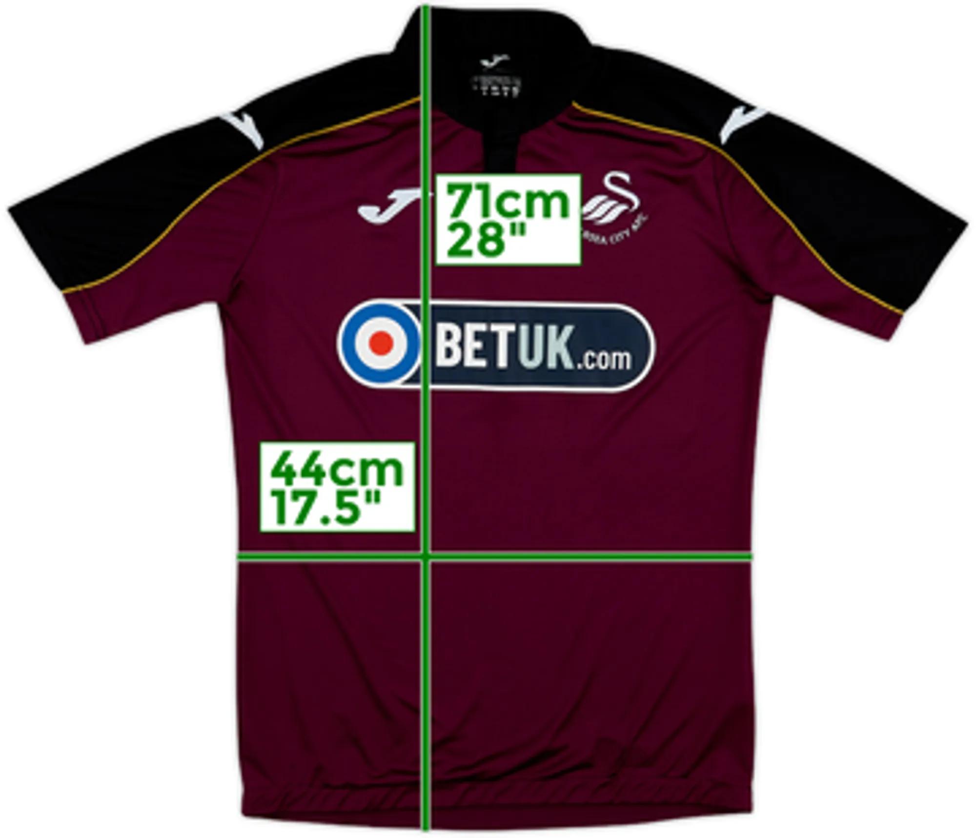 2018-19 Swansea City Third Shirt - 8/10 - (S)