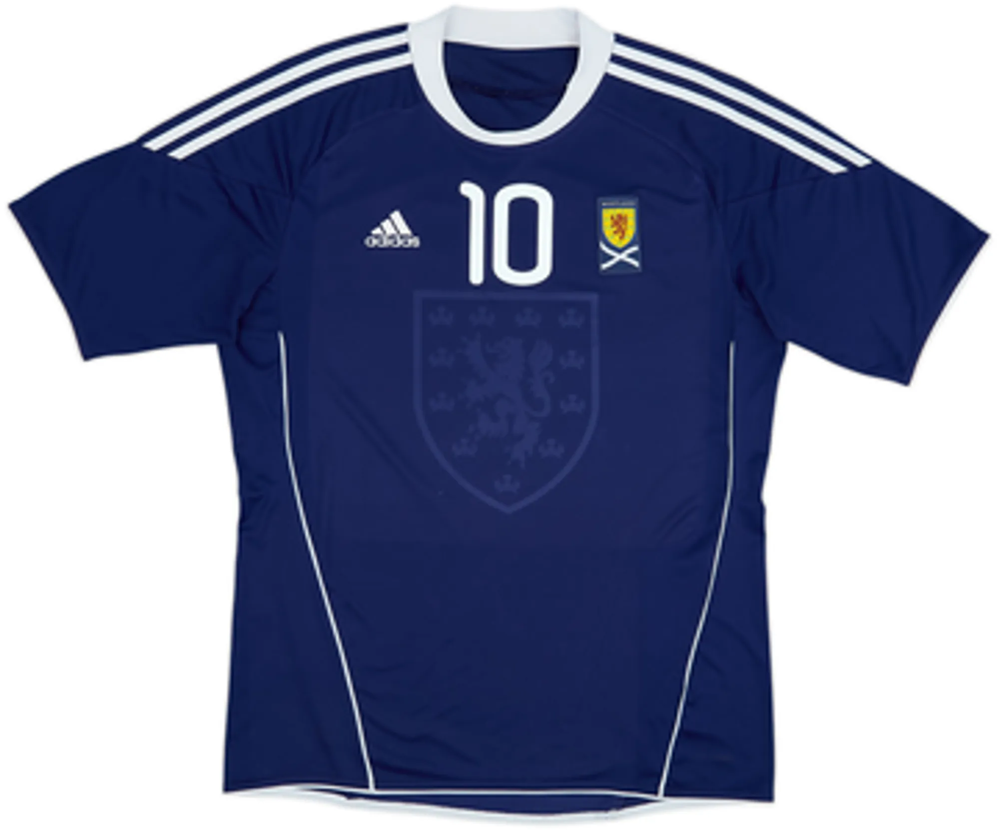 2010-11 Scotland Home Shirt Fletcher #10 - 6/10 - (L)