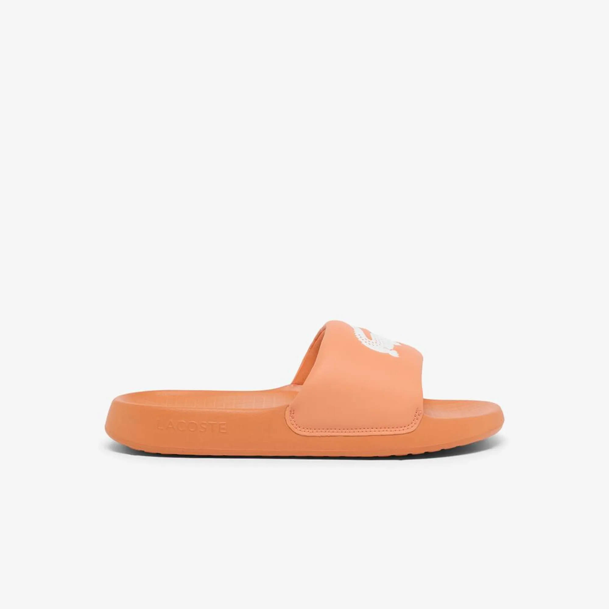 Lacoste Men's Serve Slides 1.0 - Orange / White