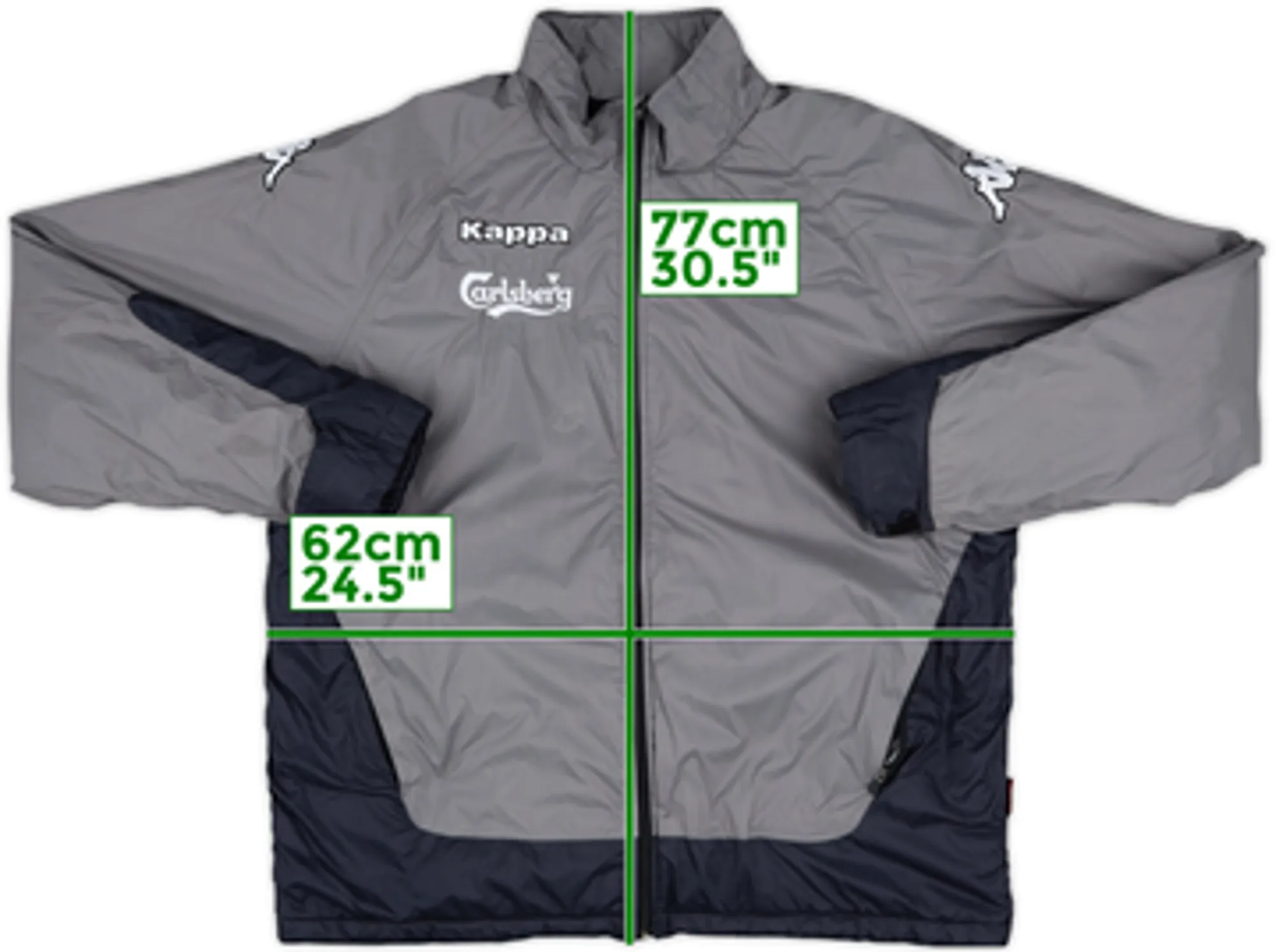 2006-07 Copenhagen Kappa Padded Bench Coat - 8/10 - (XL)