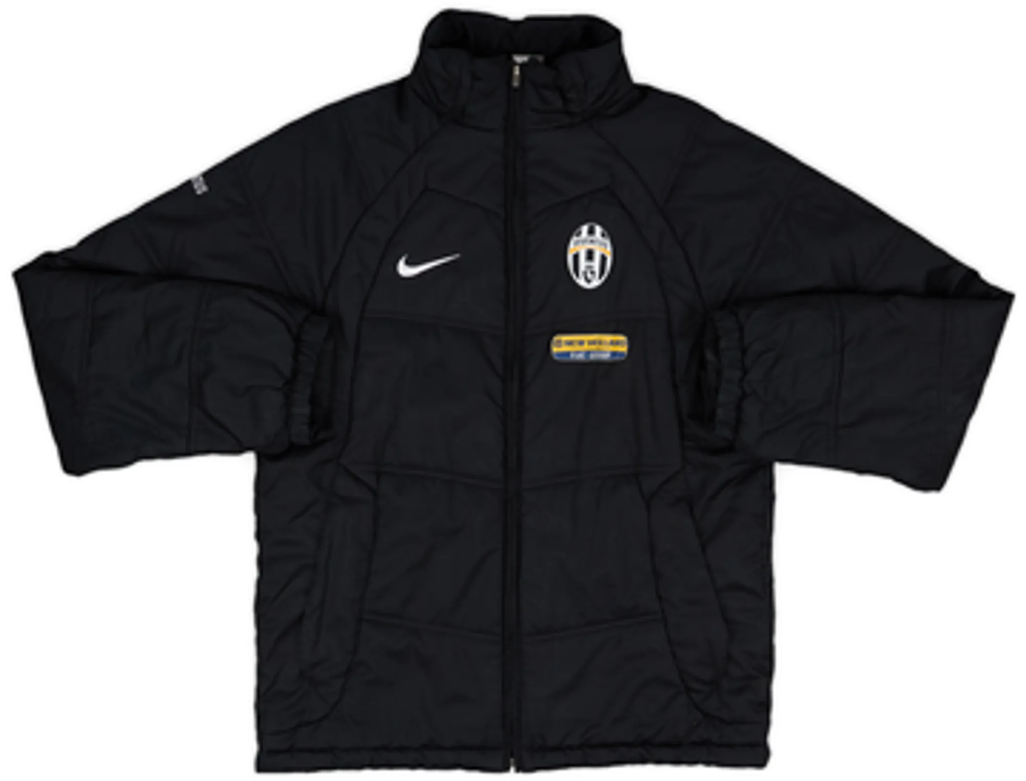 2007-08 Juventus Nike Padded Bench Coat - 7/10 - (S)