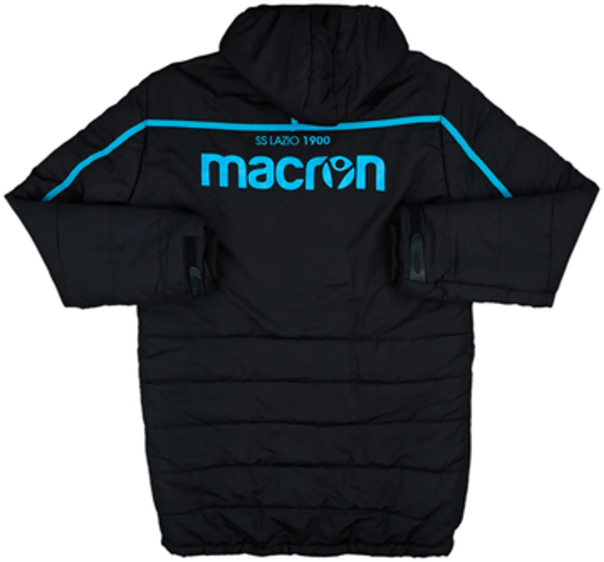 2016-17 Lazio Macron Padded Bench Coat - 7/10 - (M)