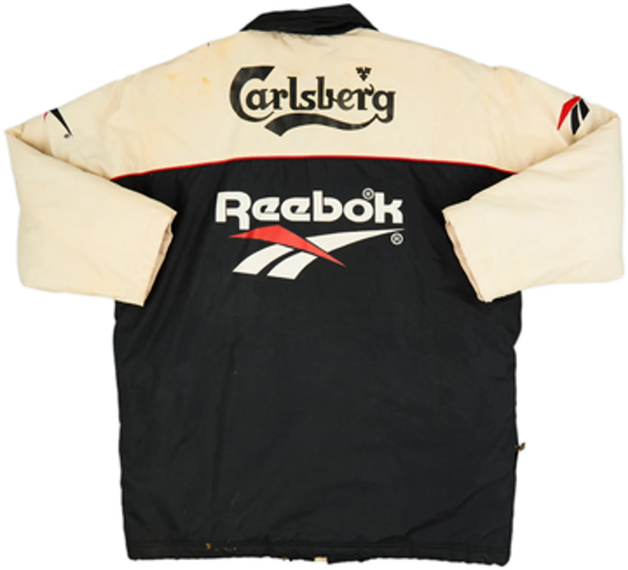 1998-99 Liverpool Reebok Padded Bench Coat - 7/10 - (M)