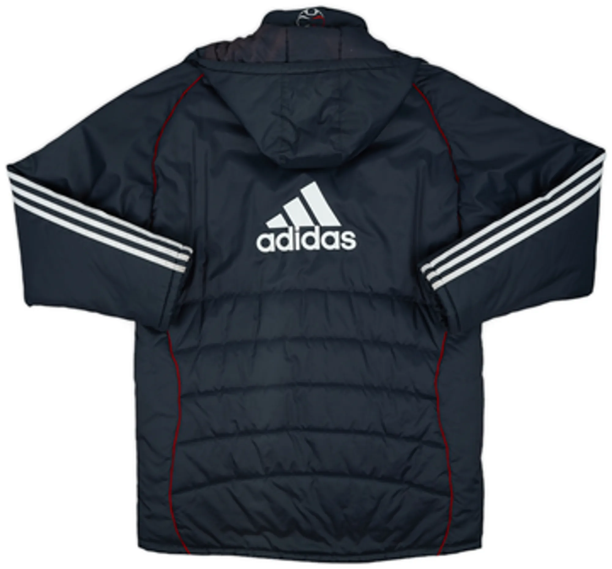 2006-07 Liverpool adidas Padded Bench Coat - 7/10 - (M)