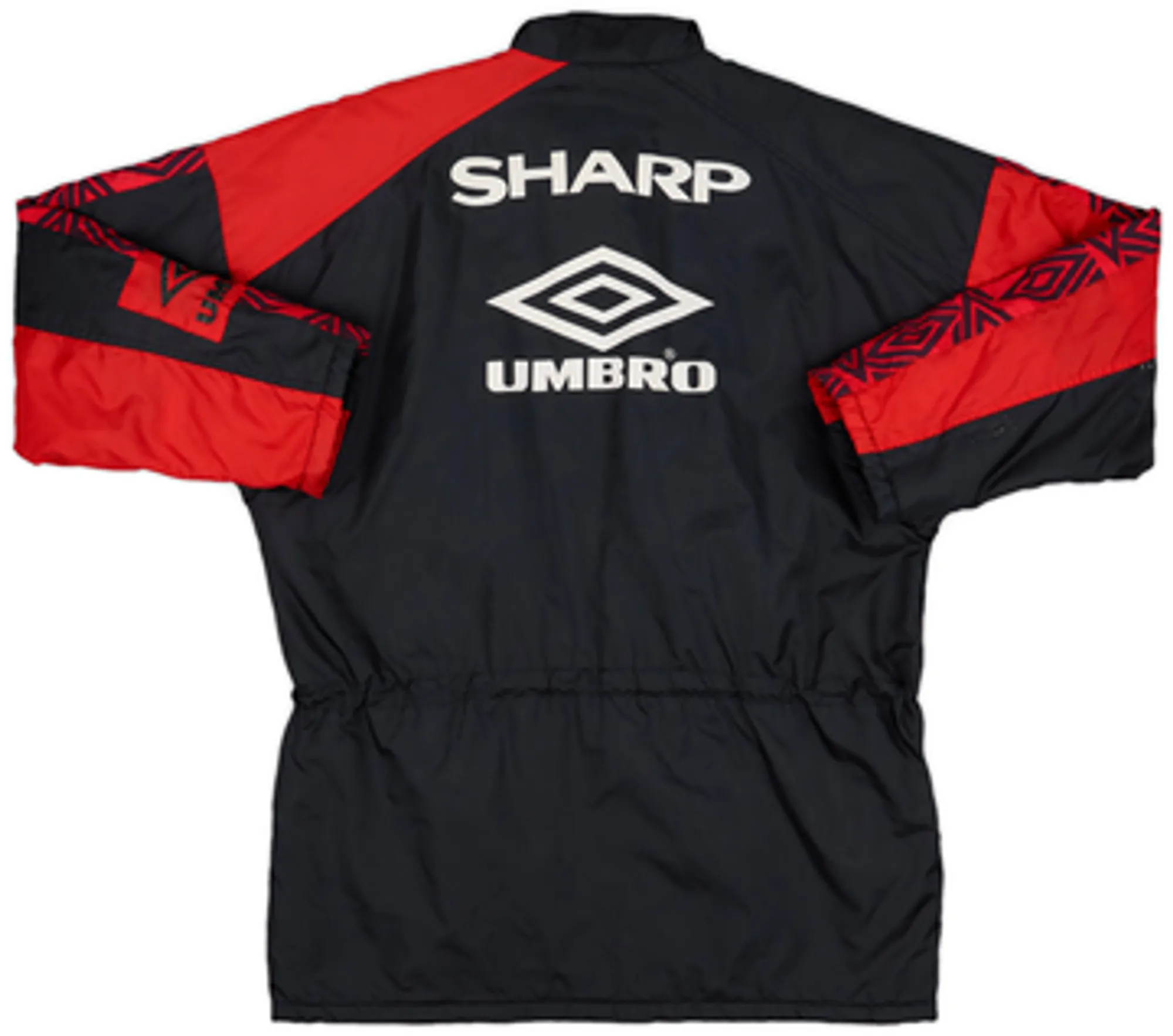 1995-97 Manchester United Umbro Padded Bench Coat - 6/10 - (S)