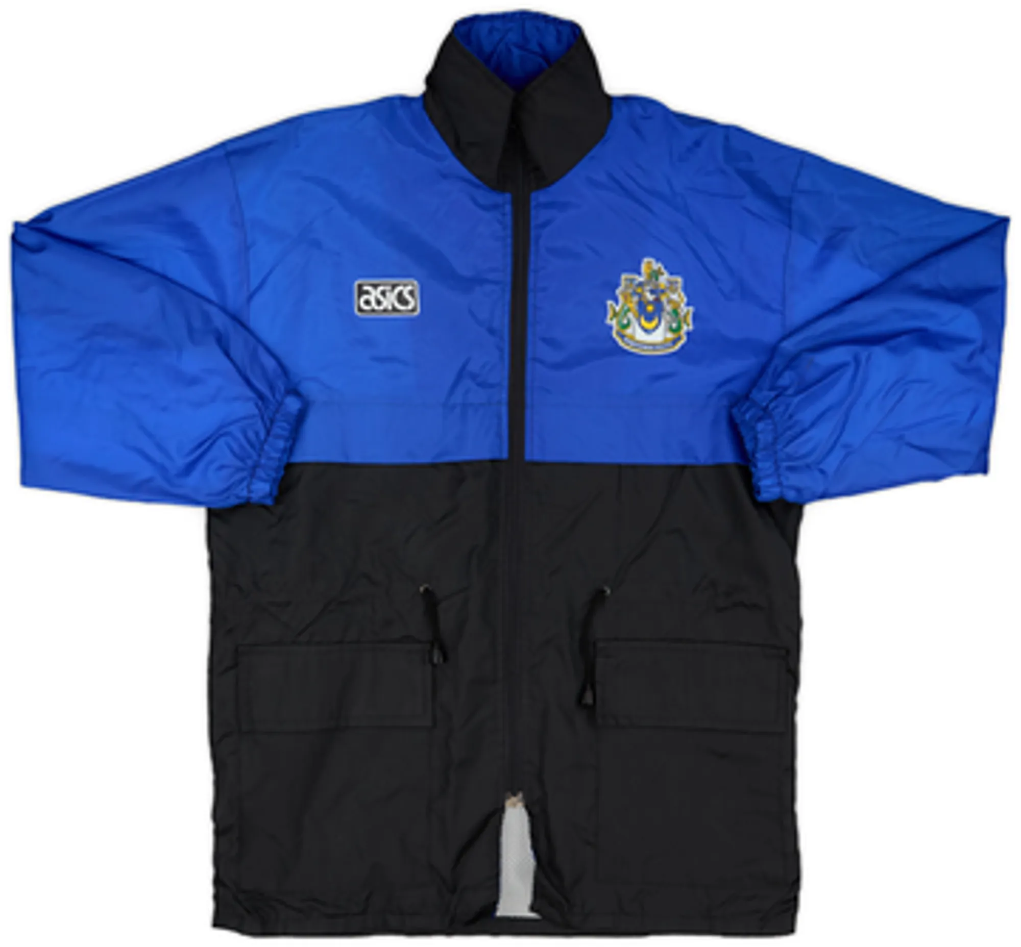 1993-95 Portsmouth Asics Rain Coat - 7/10 - (S)