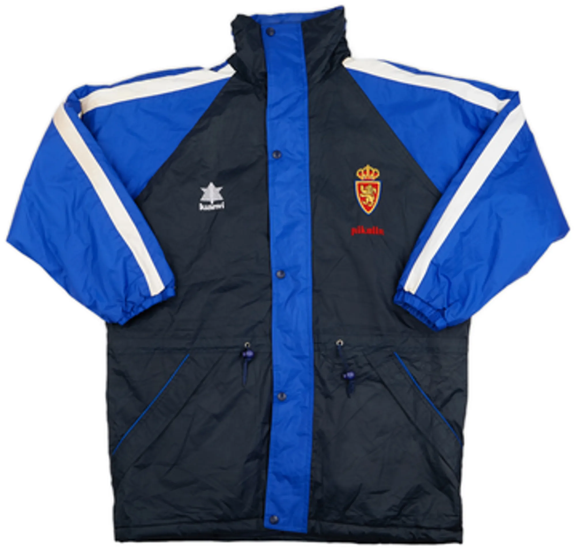 1999-00 Real Zaragoza Luanvi Padded Bench Coat - 8/10 - (L)