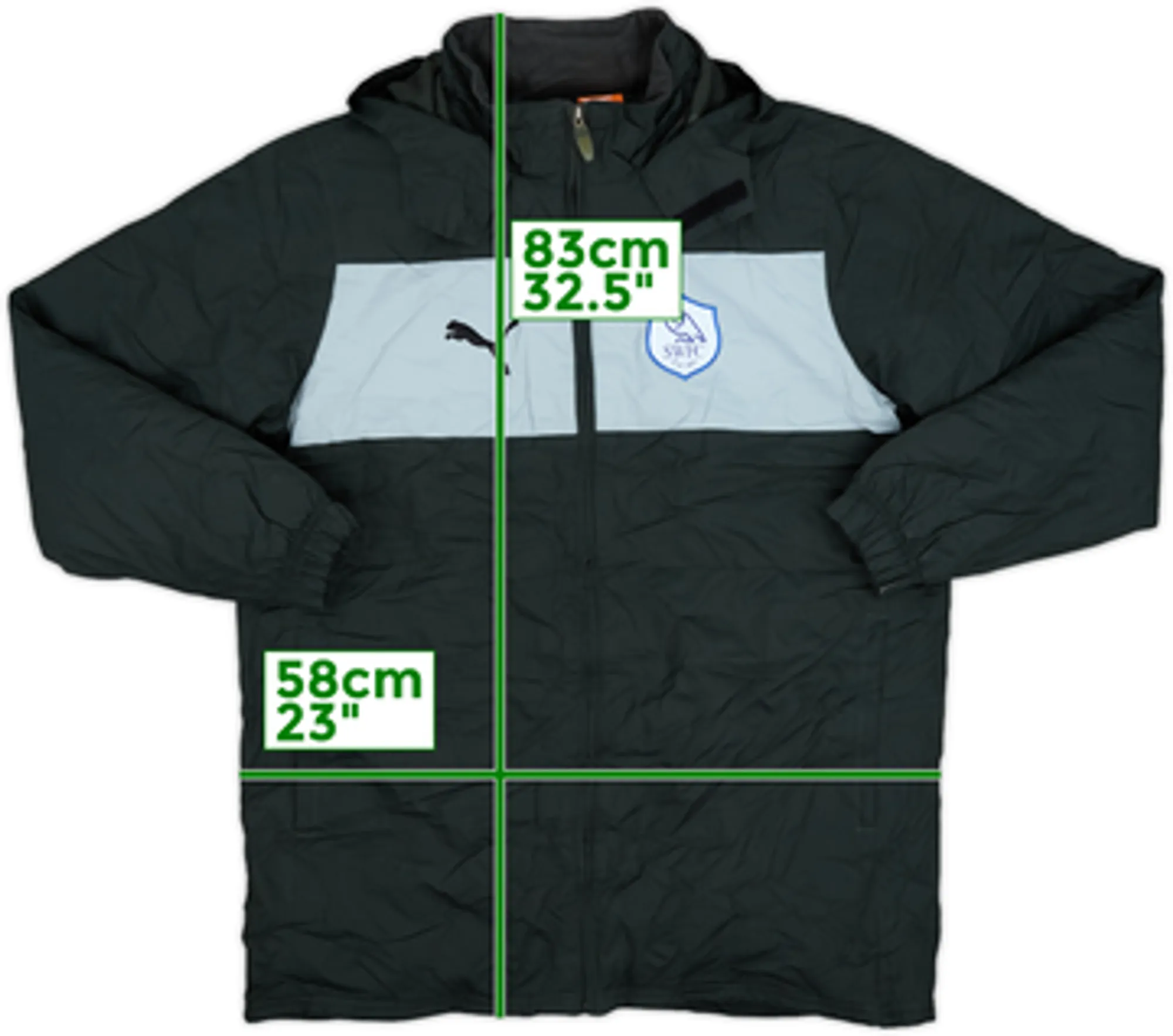 2012-13 Sheffield Wednesday Puma Padded Bench Coat - 10/10 - (S)