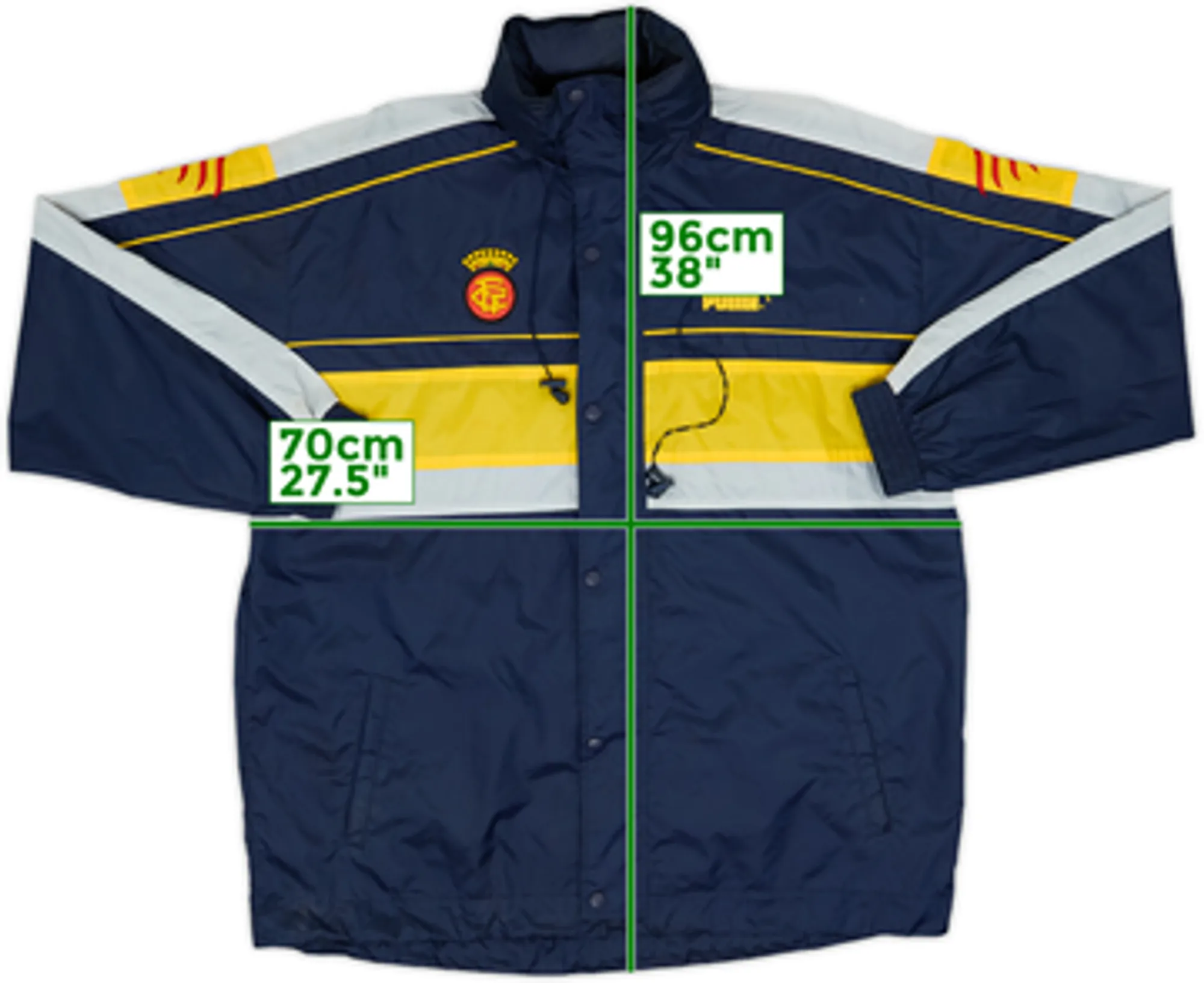 1997-99 Catalunya Puma Hooded Rain Jacket - 8/10 - (XL)