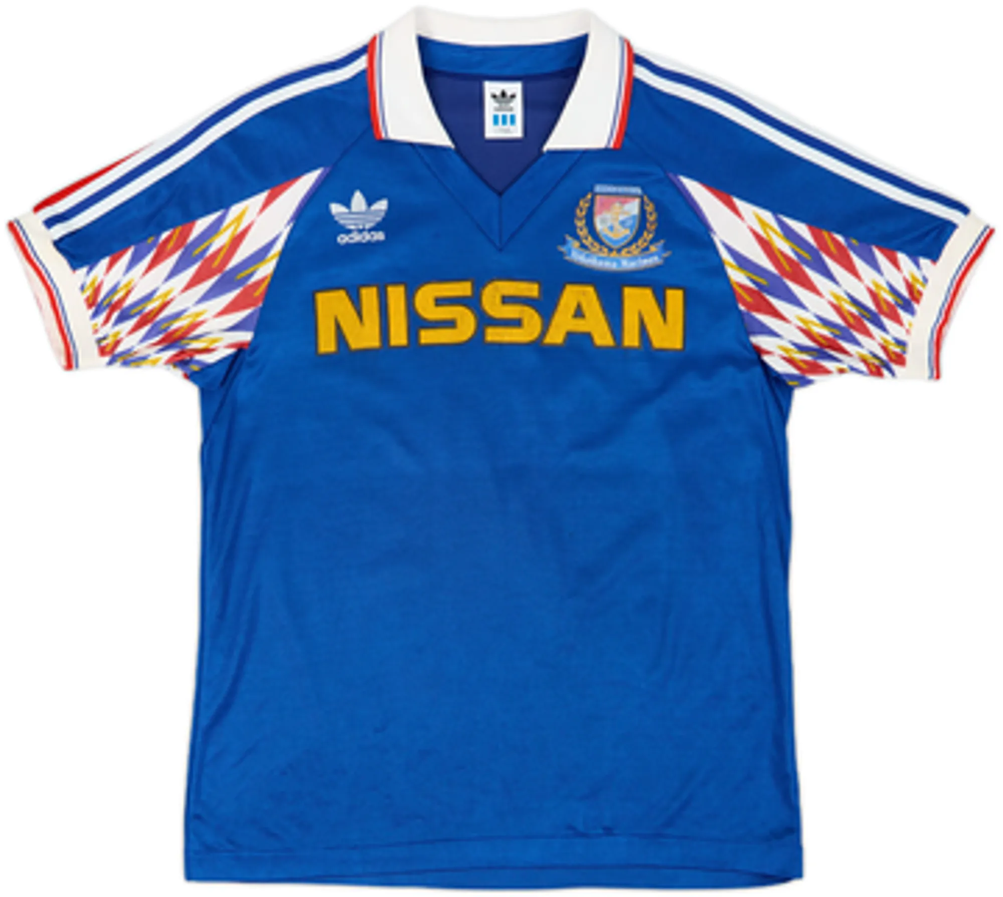 1992-93 Yokohama Marinos Home Shirt & Shorts - 7/10 - (M)