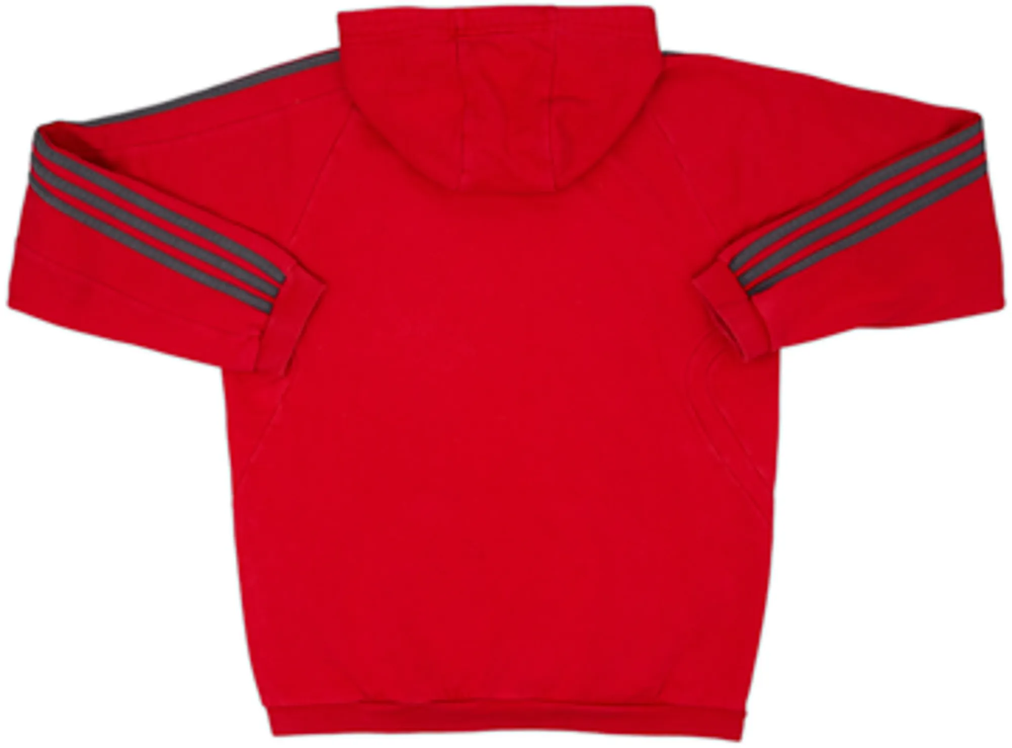 2009-10 Liverpool adidas Hooded Top - 6/10 - (S)