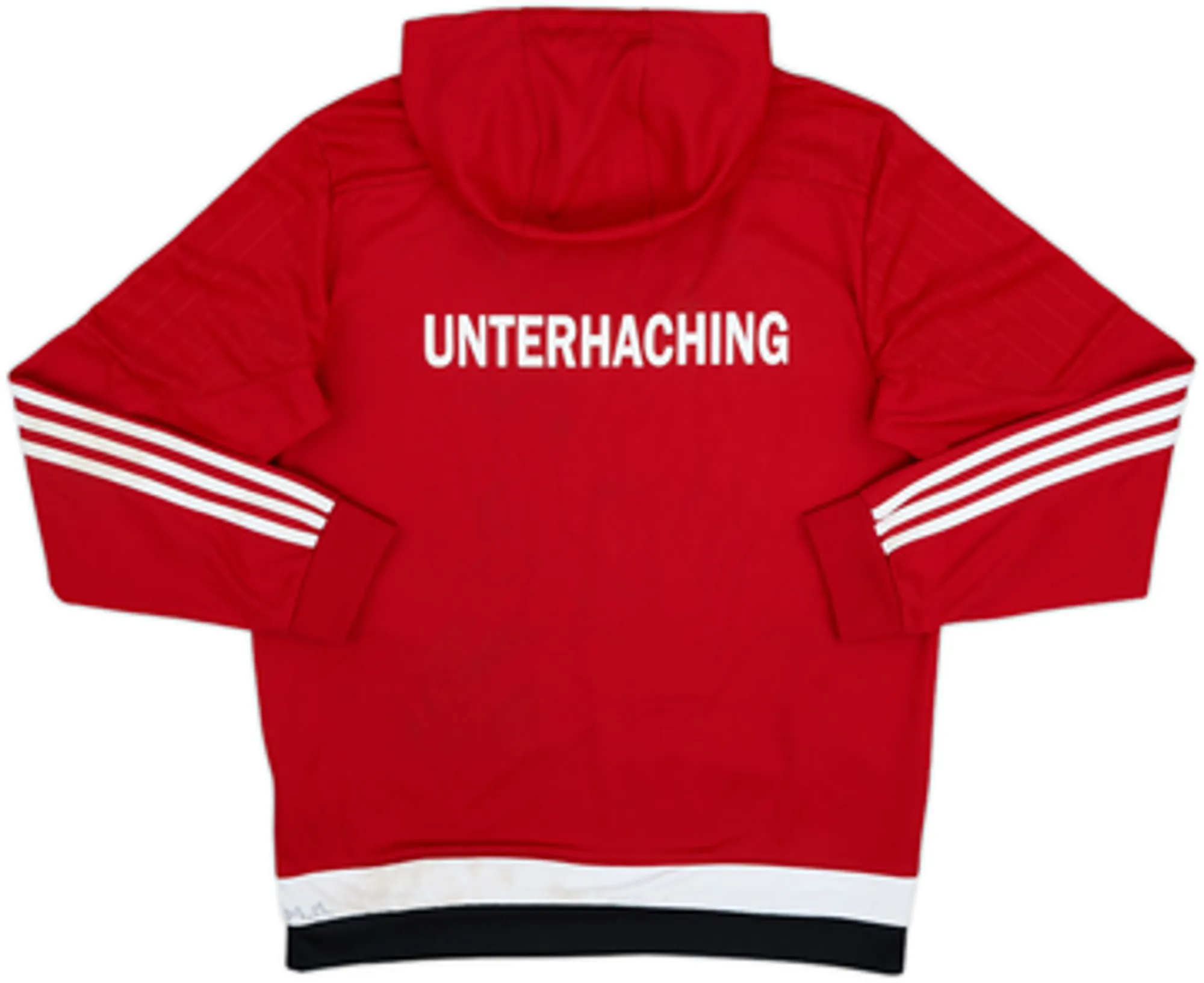 2015-16 Unterhaching adidas Hooded Top - 8/10 - (M)
